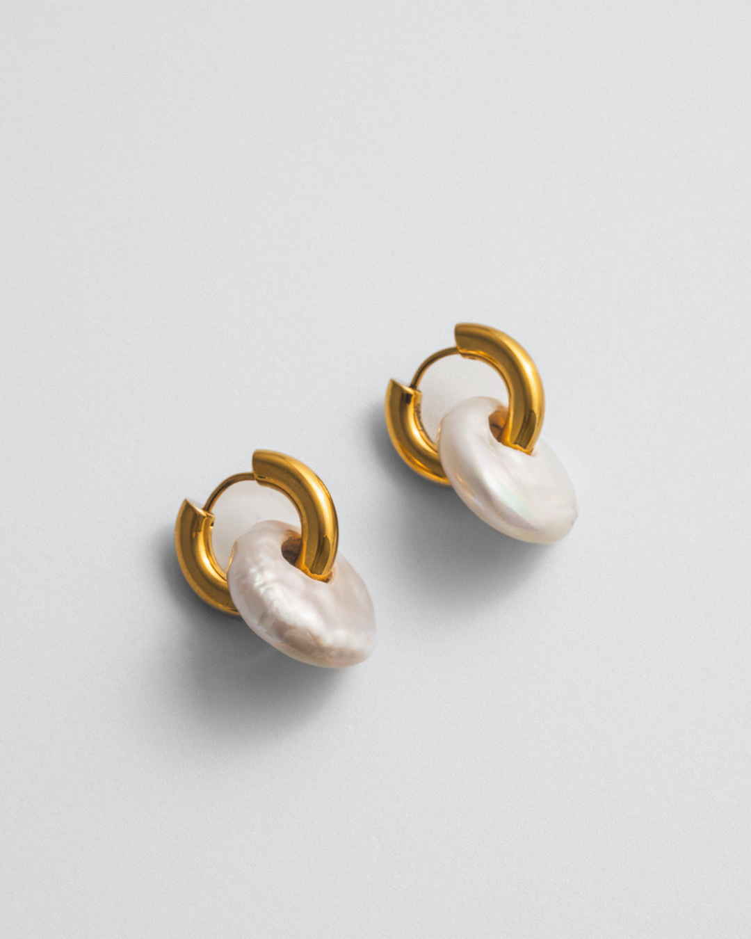 Pearl Doughnut Hoops