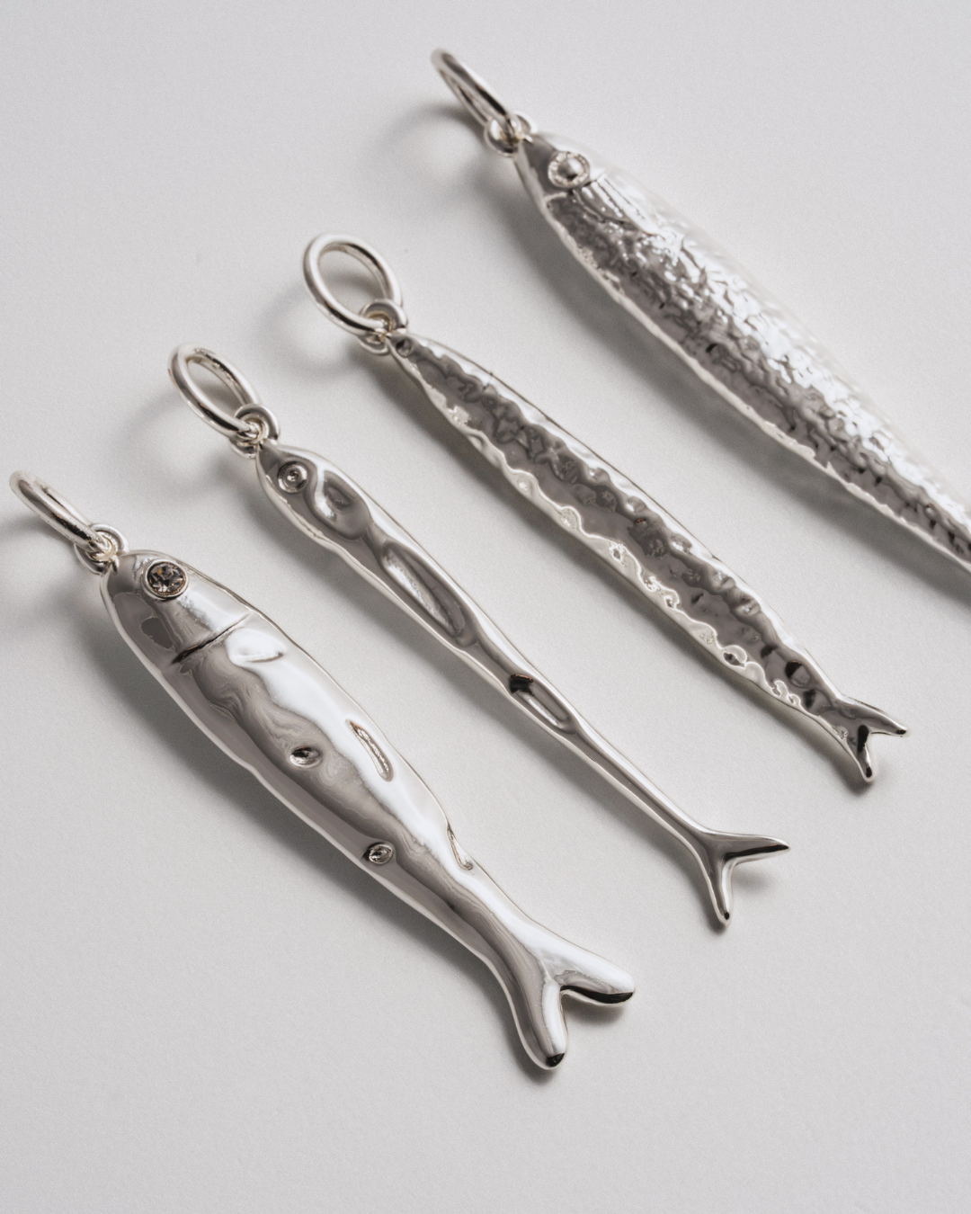 Pescado Charms - Silver