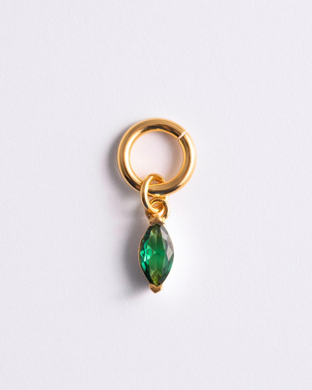 Birthstone Charm - Gold