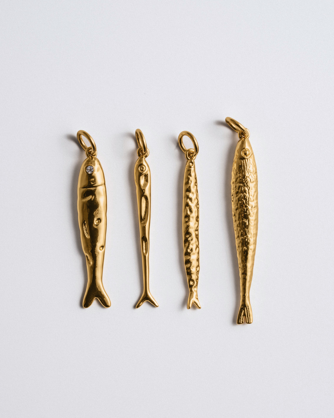 Pescado Charms - Gold