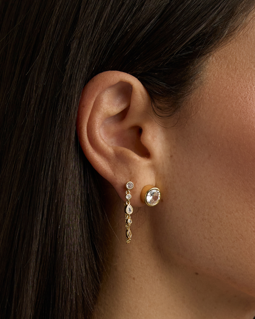 Boucles d'oreilles pendantes KG