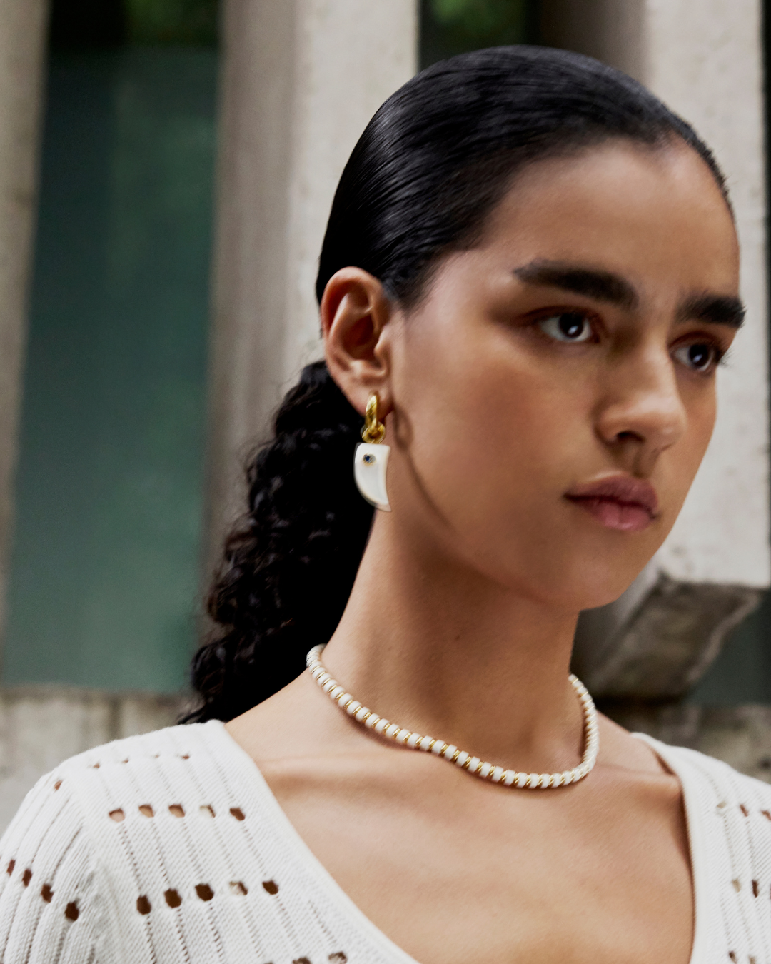 Cornu Earrings