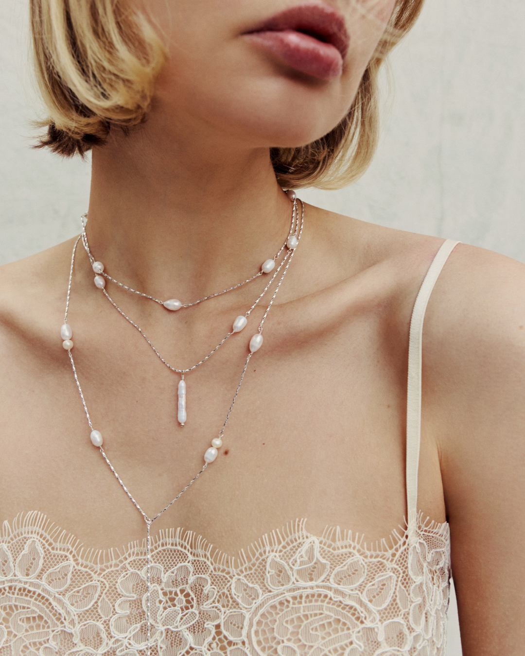 Calla Choker - Silver