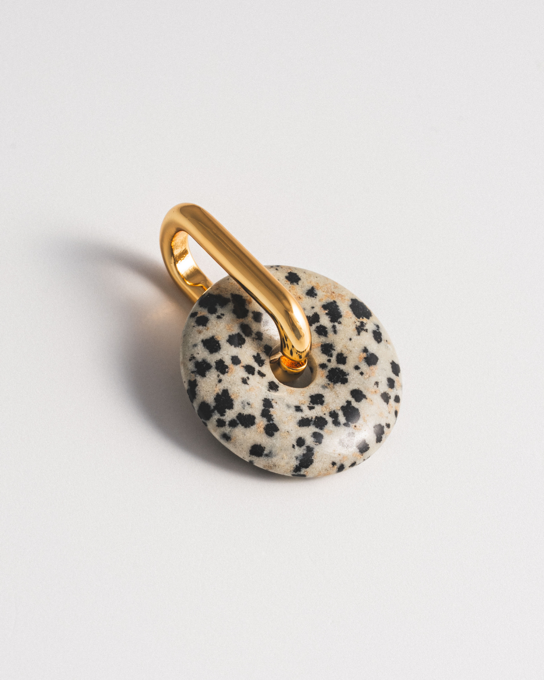 Dalmatian Jasper Charm