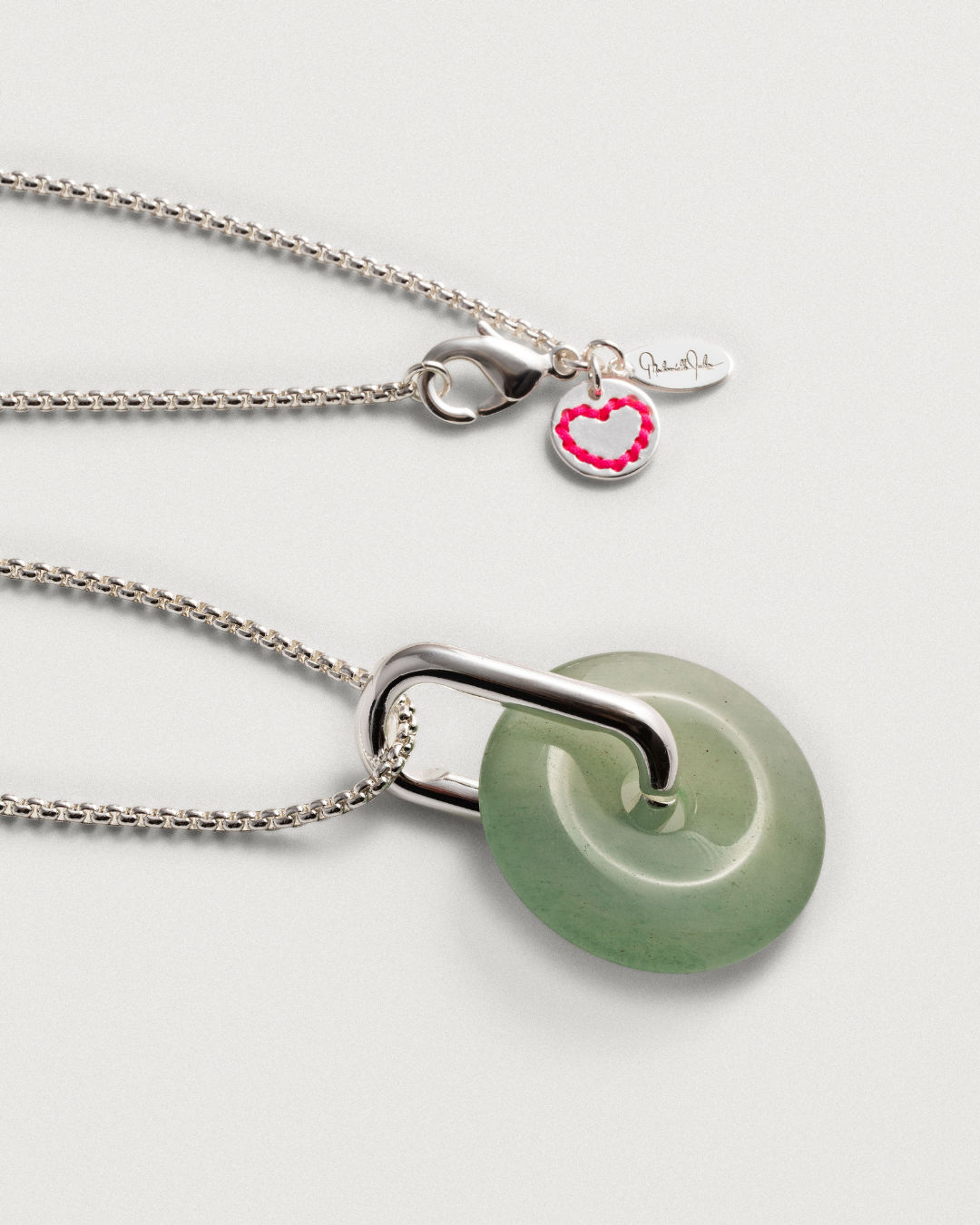 Collier chaîne en aventurine verte