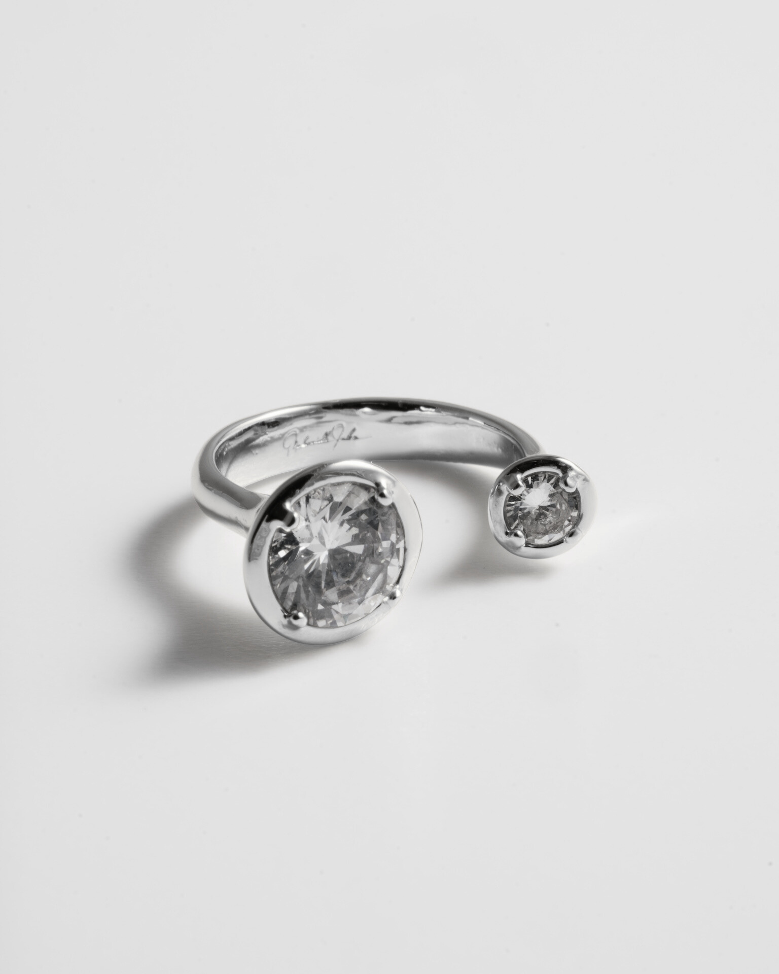 Toi et Moi Ring - Silver