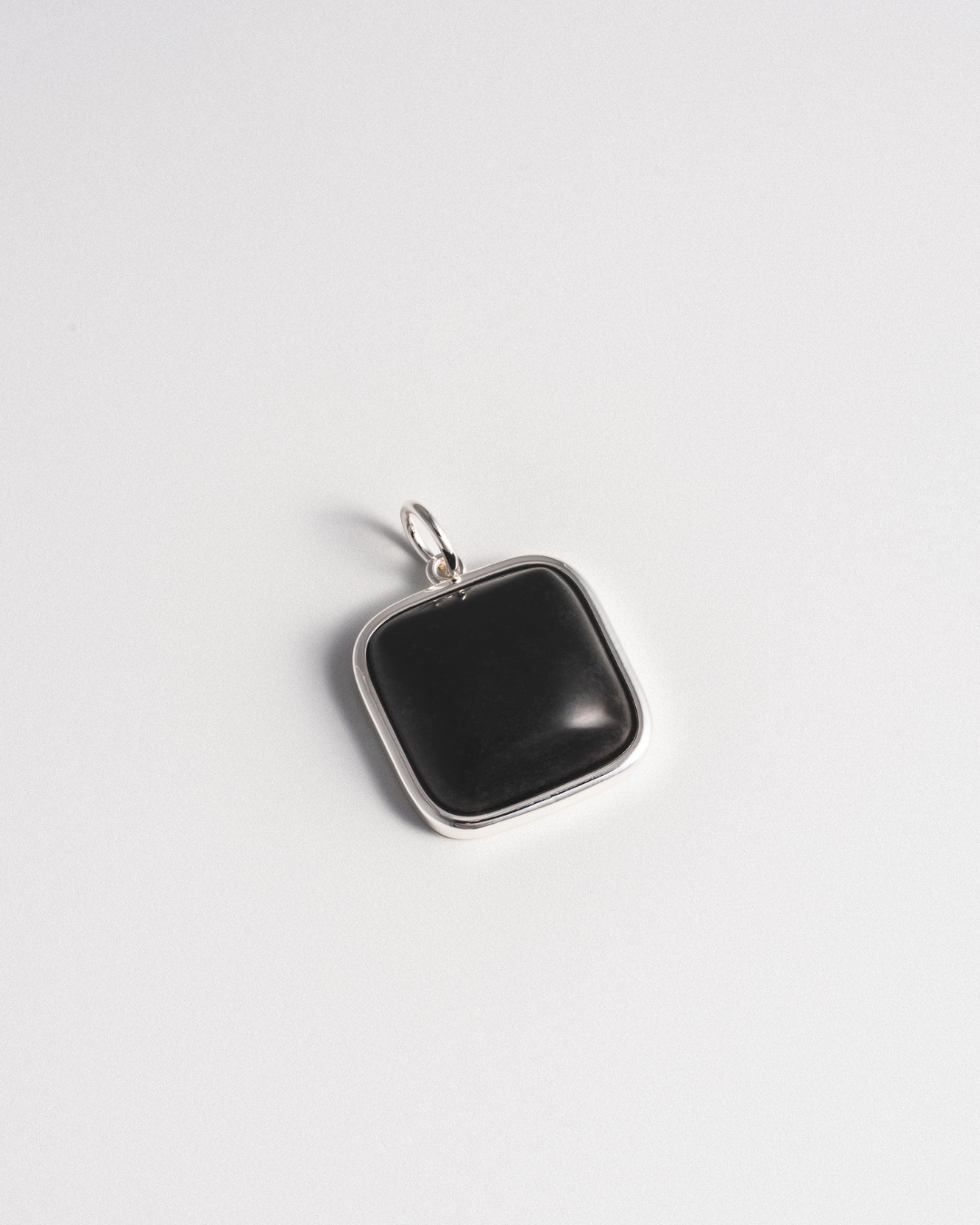 Onyx Bezel Charm