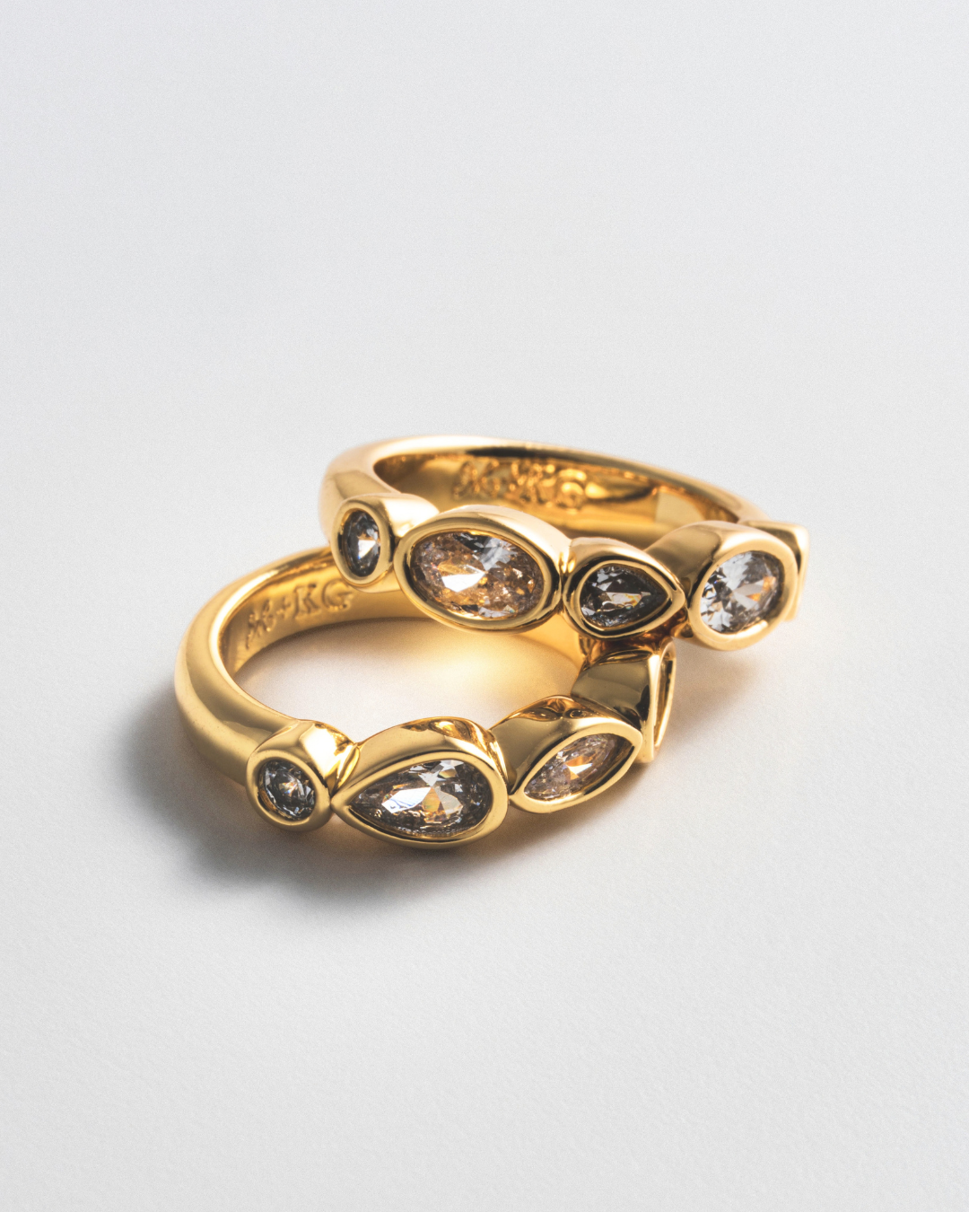 KG Oval Pinky Ring