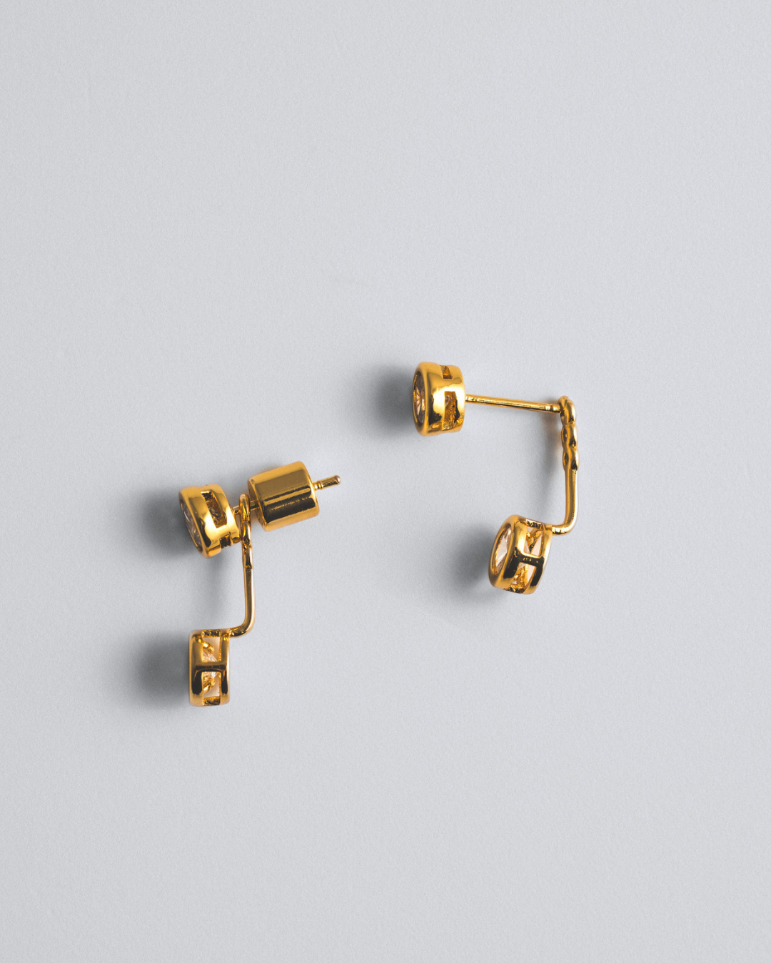 Bezel Ear Jacket - Gold