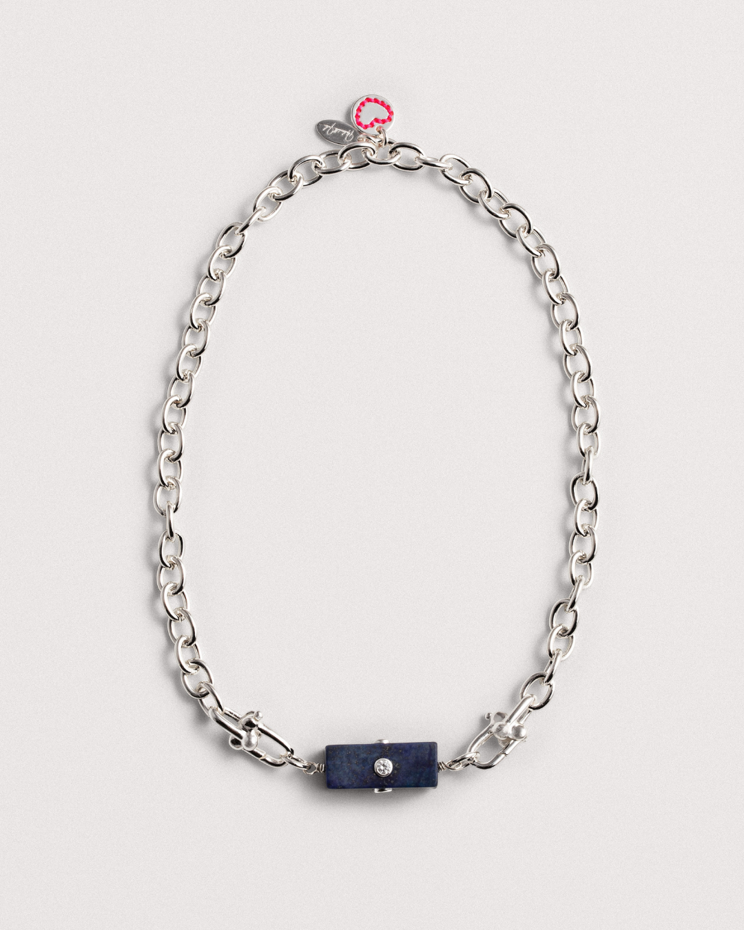 Collier Lapis Lazuli Fil Fille