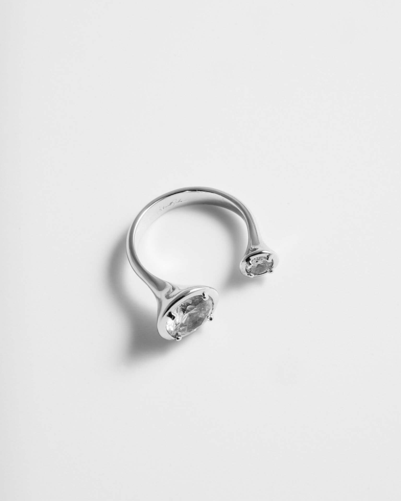 Toi et Moi Ring - Silver