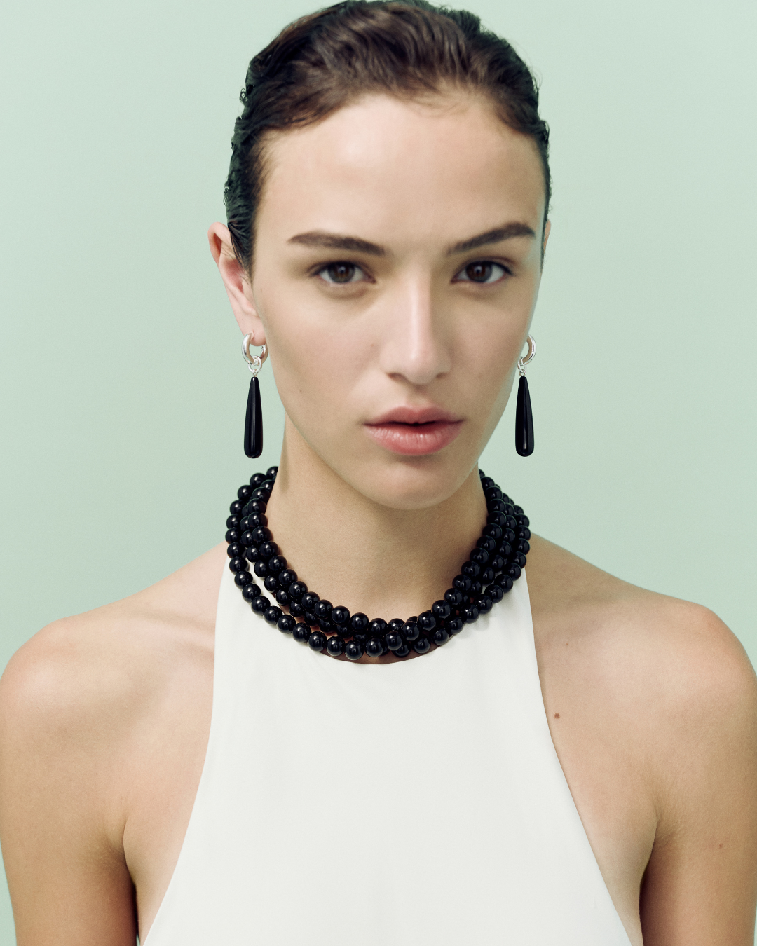 Collier en onyx