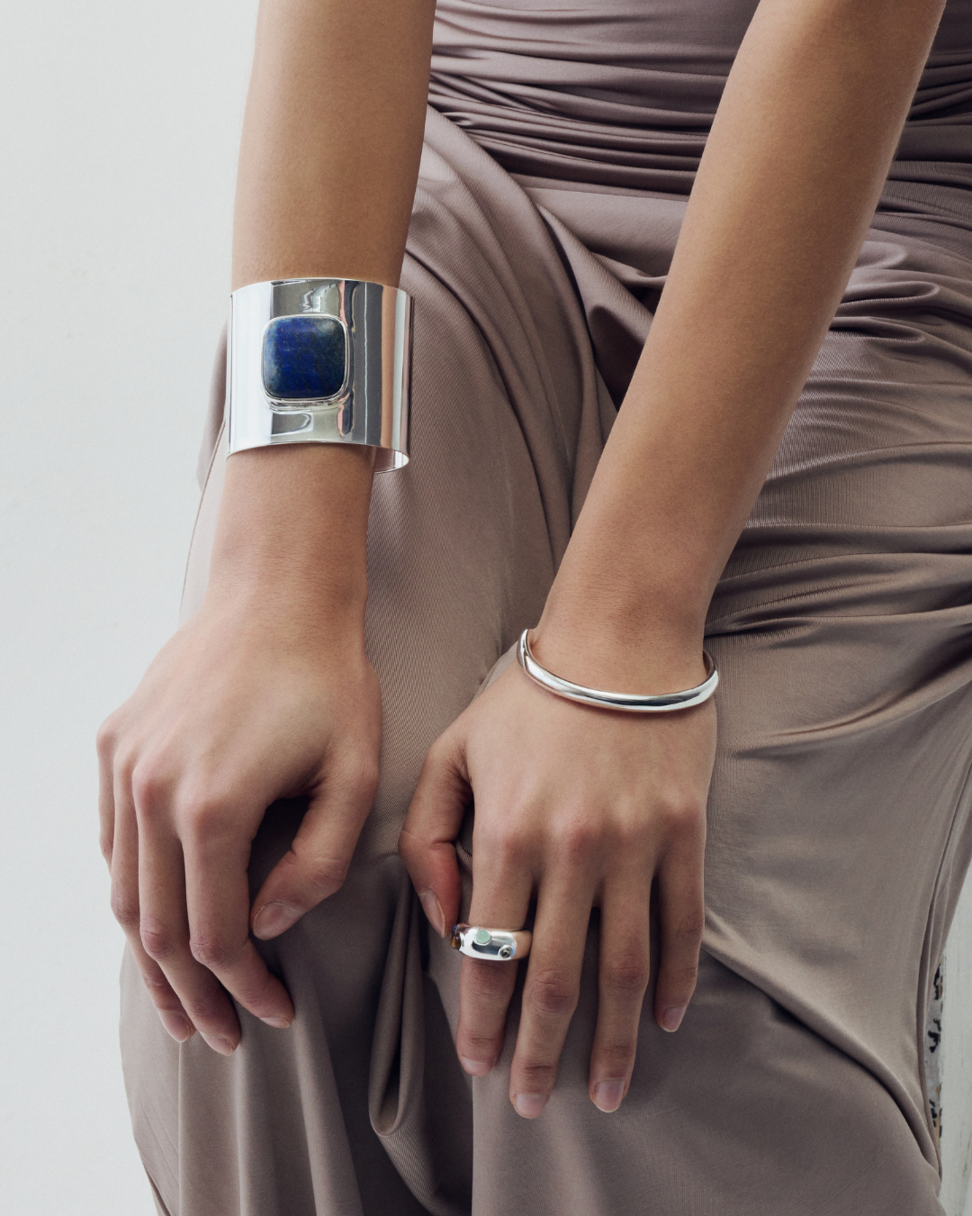 Curve Cuff - Silver