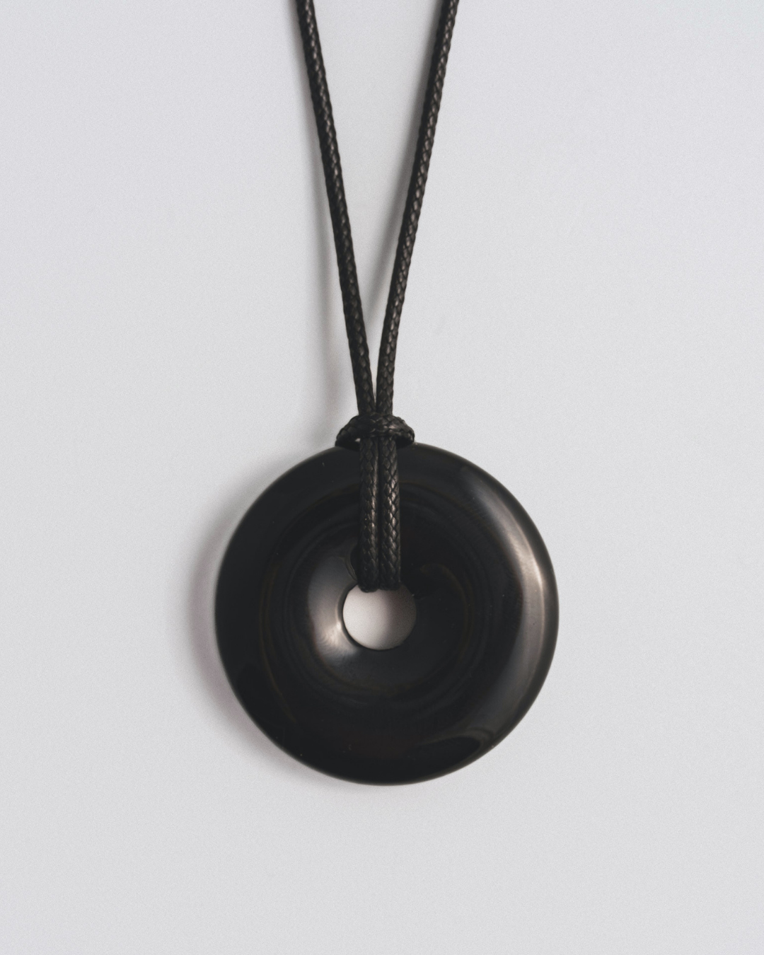 Onyx Cord Necklace