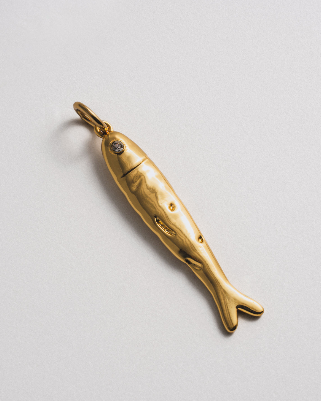 Breloque Sardine - Dorée