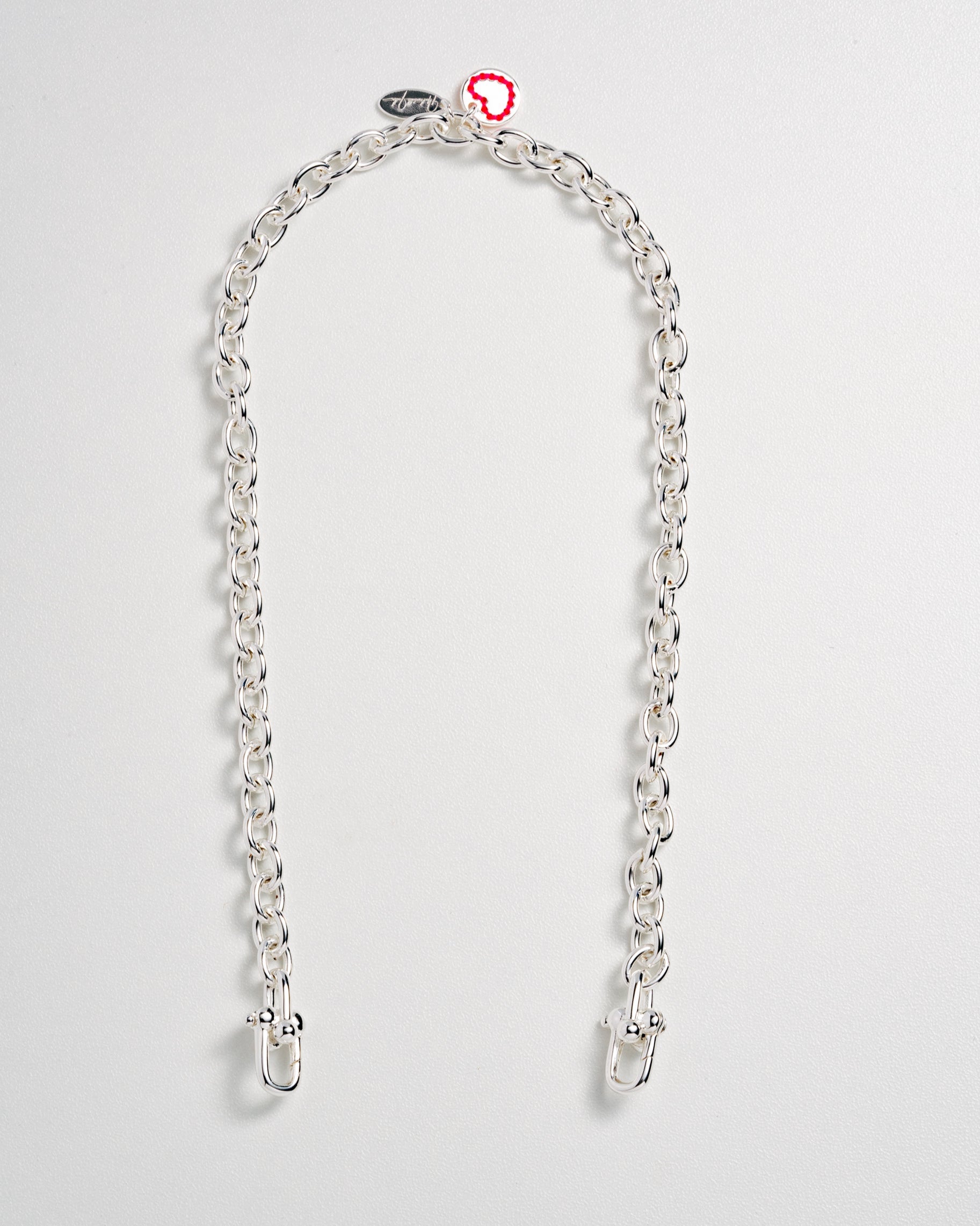 Cable Girl Necklace - Silver