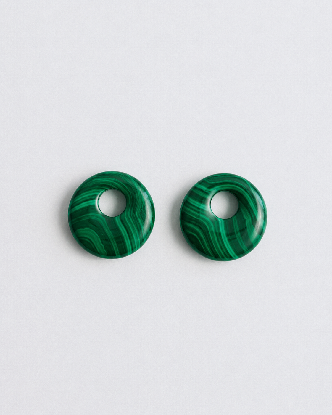 Breloques donuts turquoises
