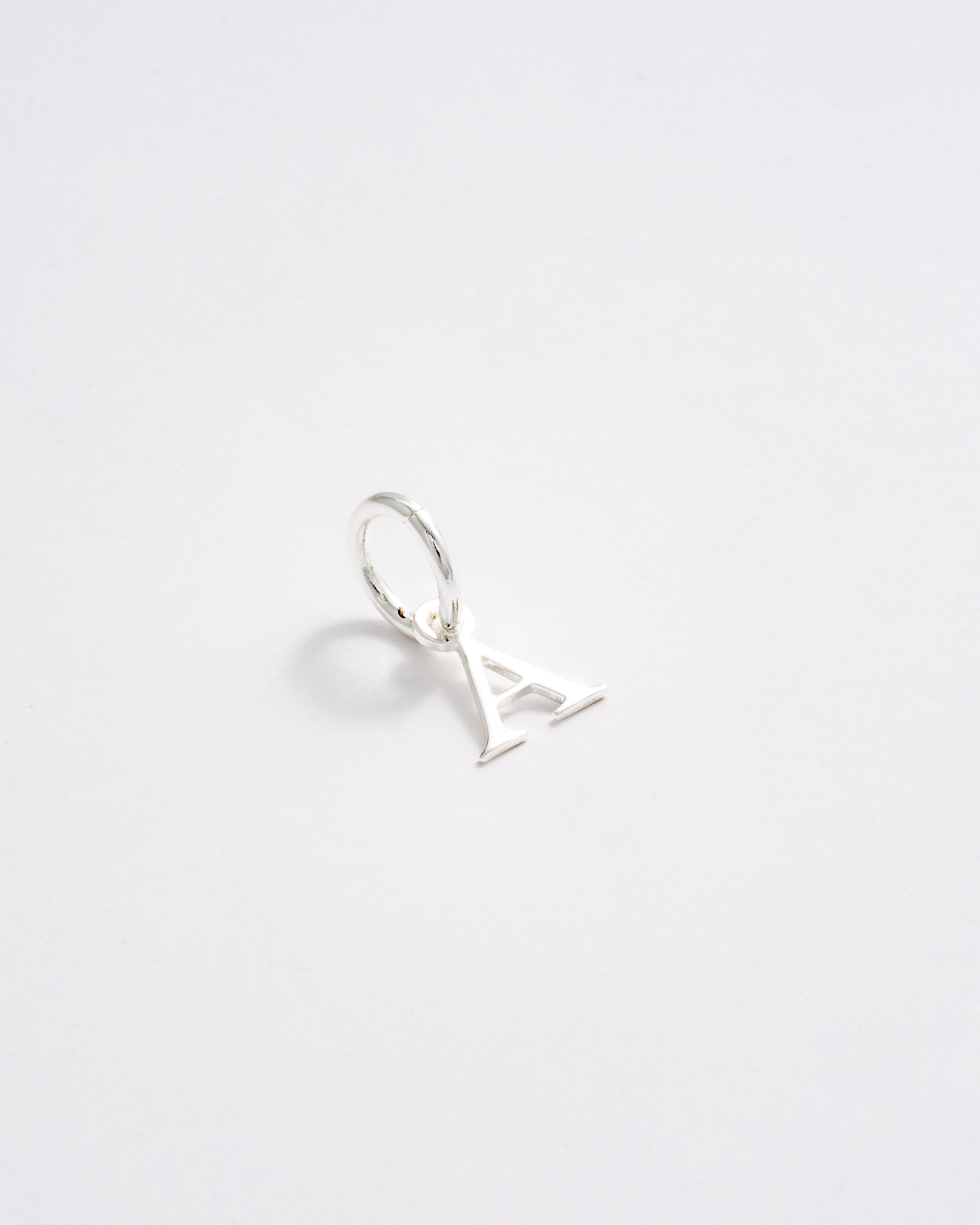 Initial Charm - Silver