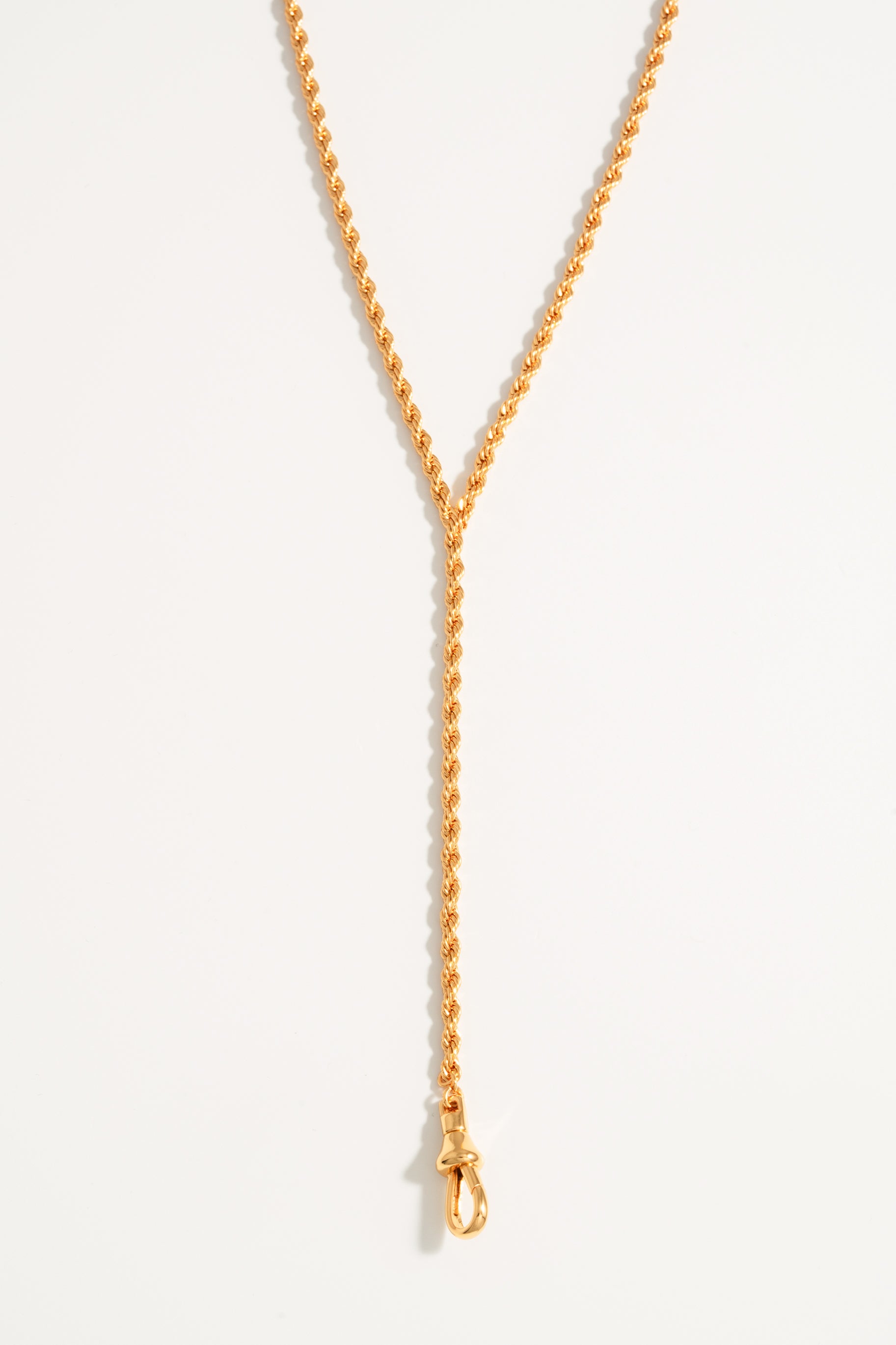 Lariat Necklace - Gold
