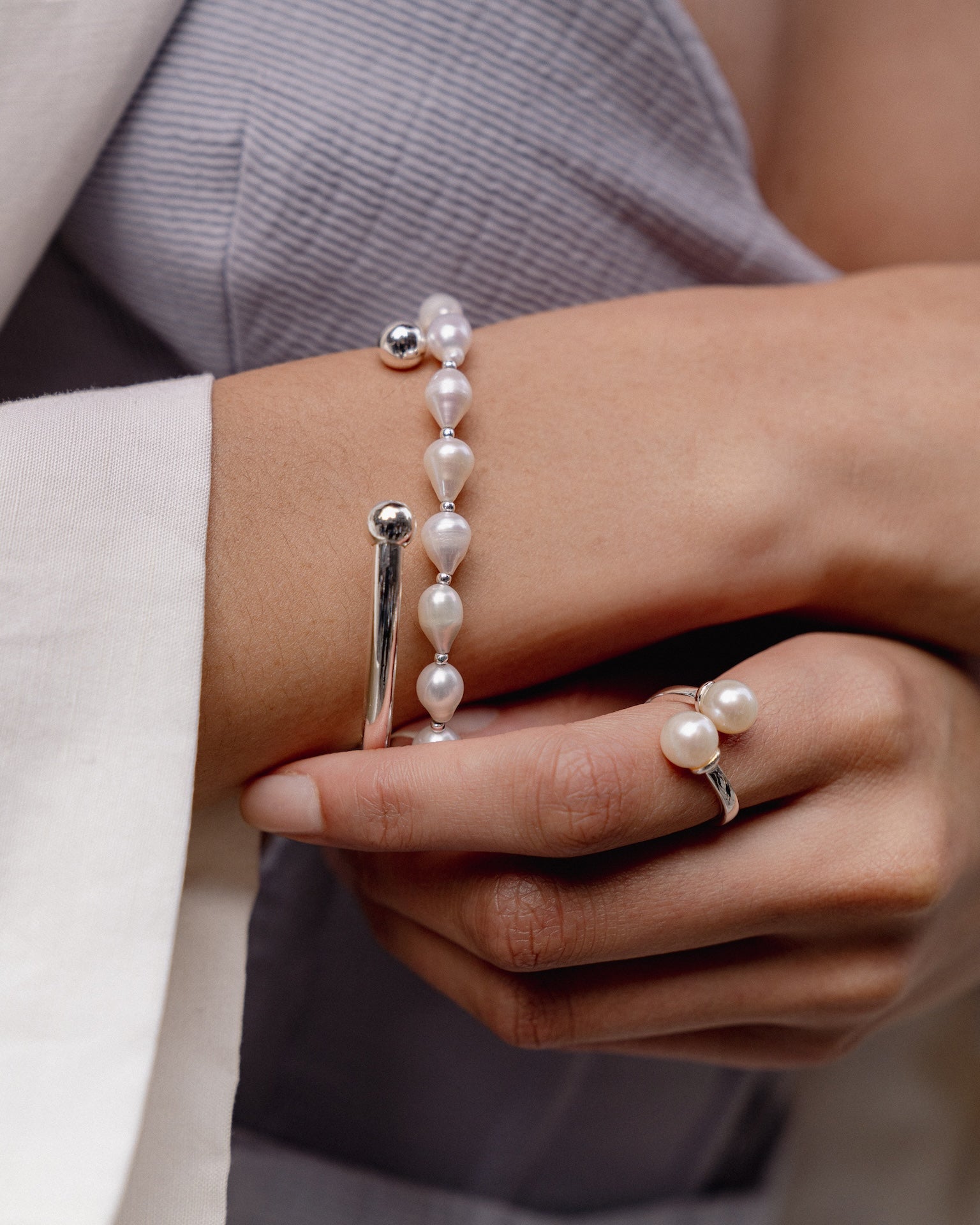 Lily Bracelet - Silver