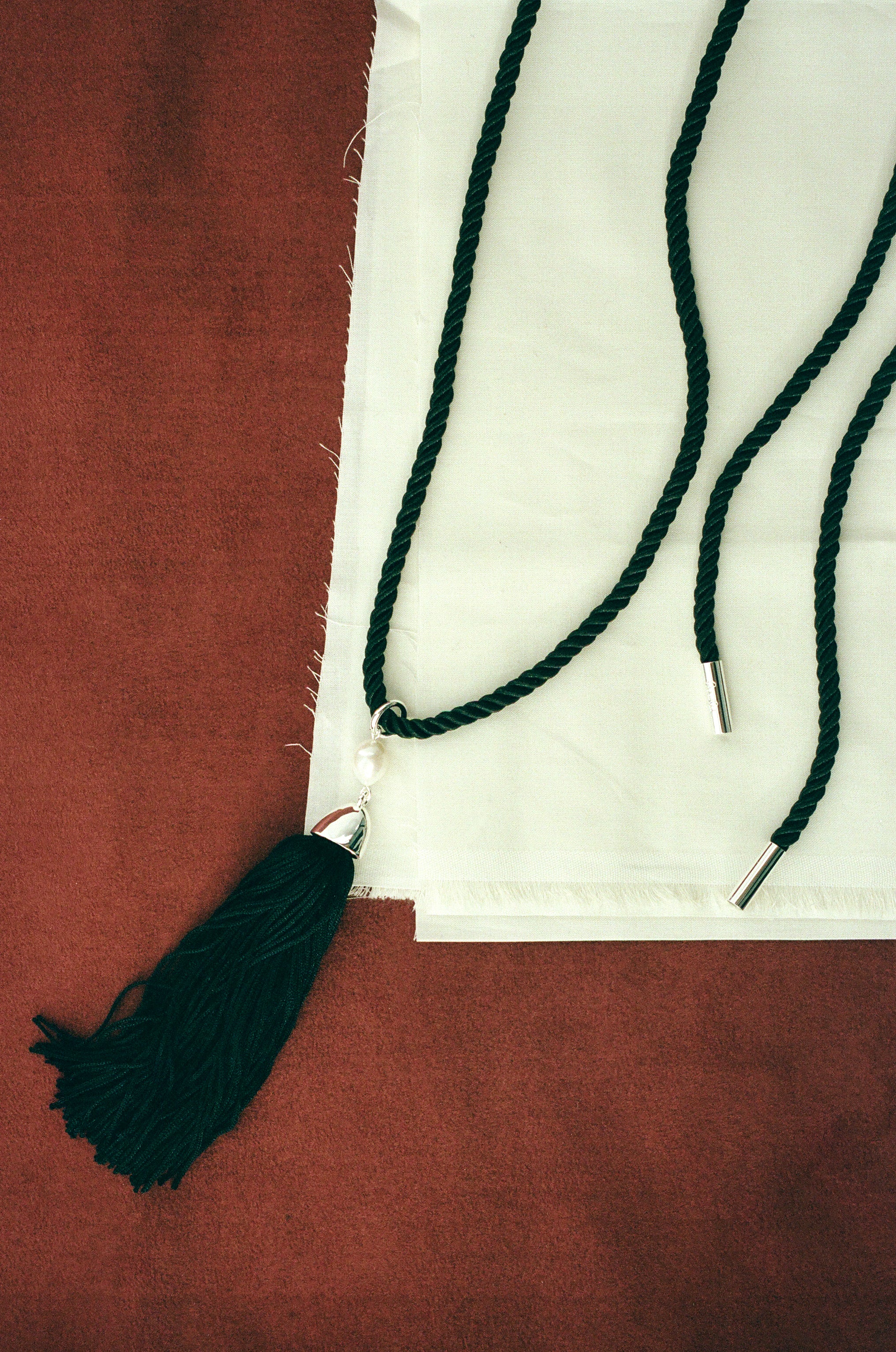 Pearl Whisper Necklace - Silver