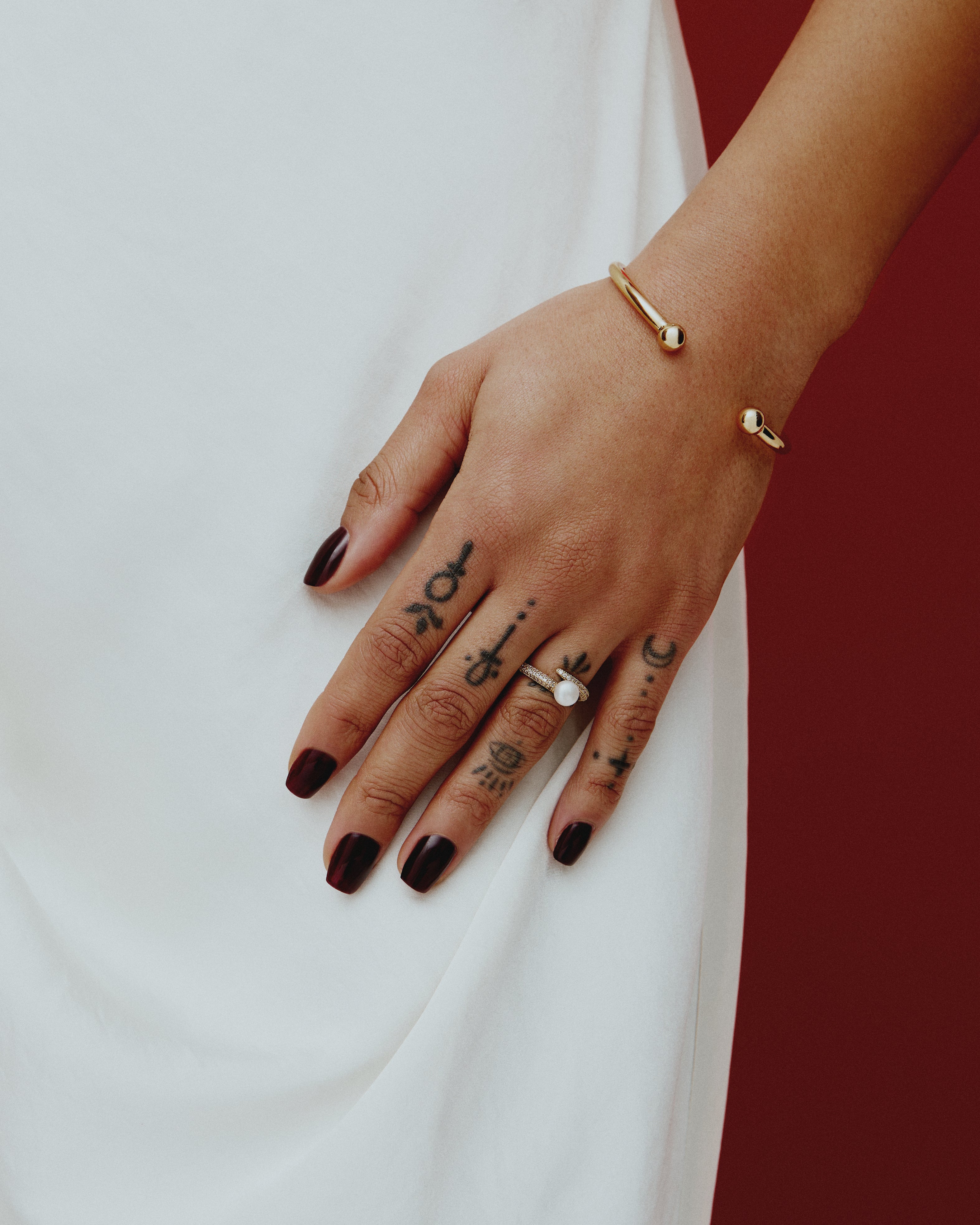 Pearly Ring - Gold