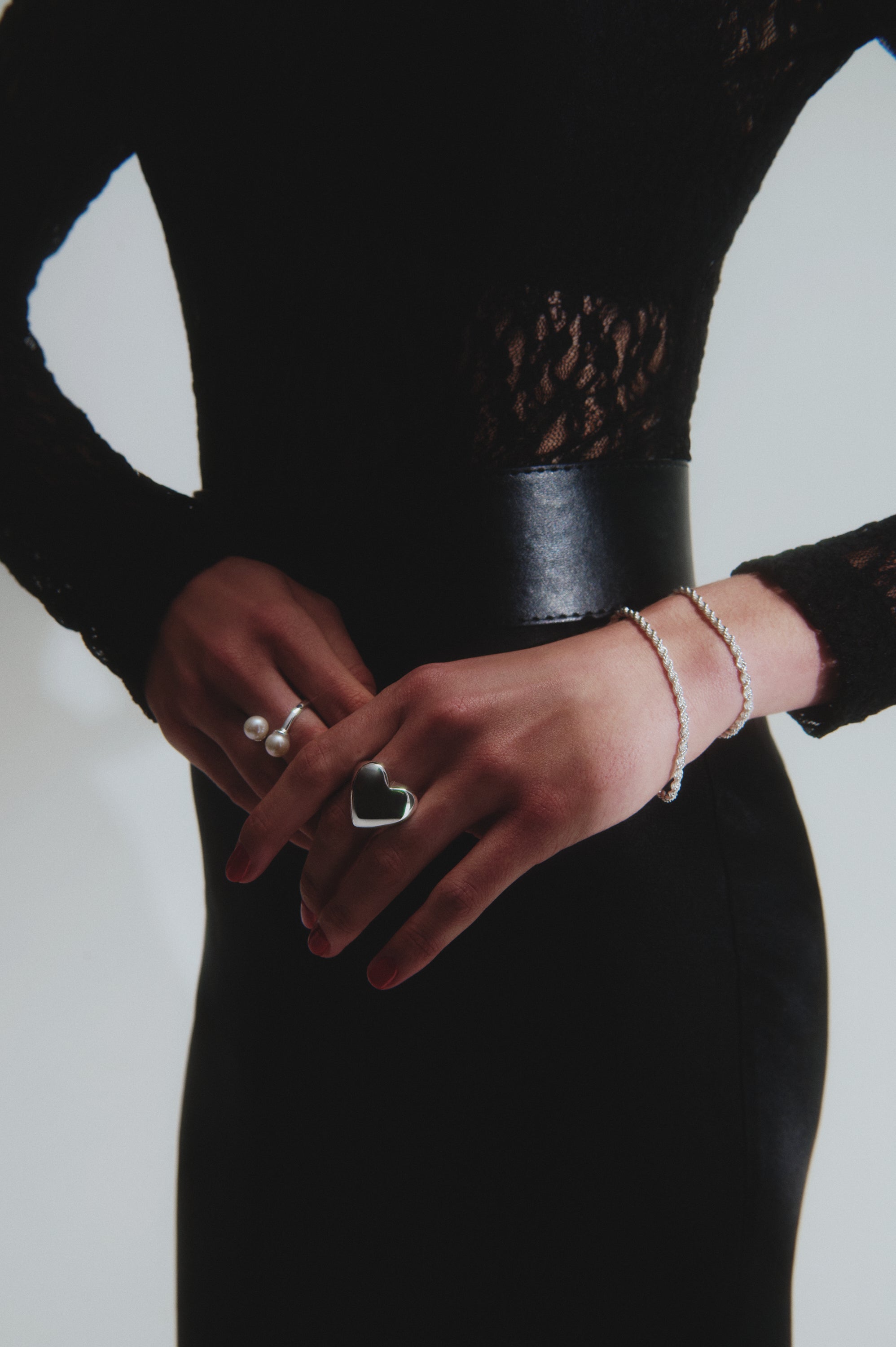 Mini Roped In Bracelet - Silver