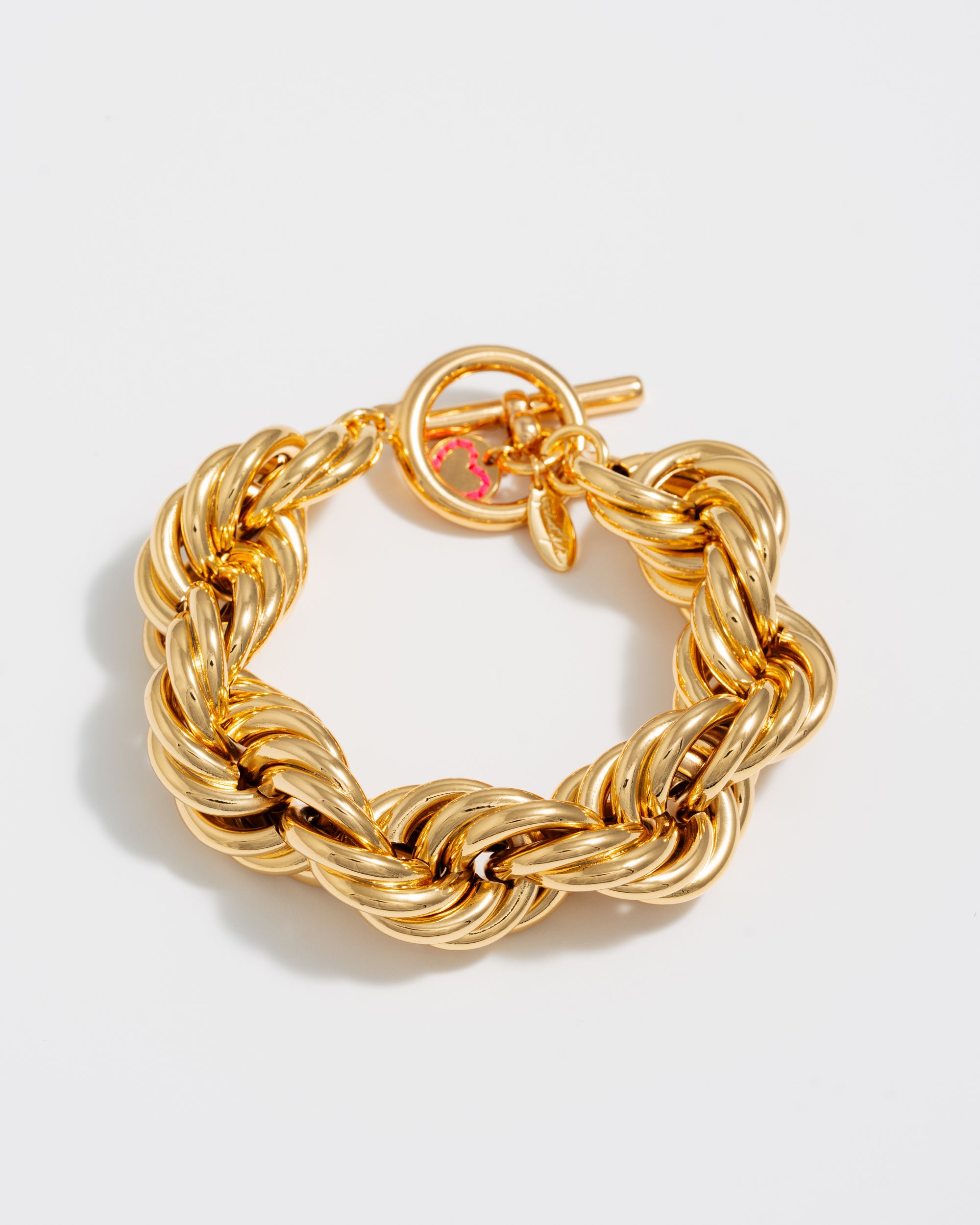 Roped in Jumbo Bracelet - Gold