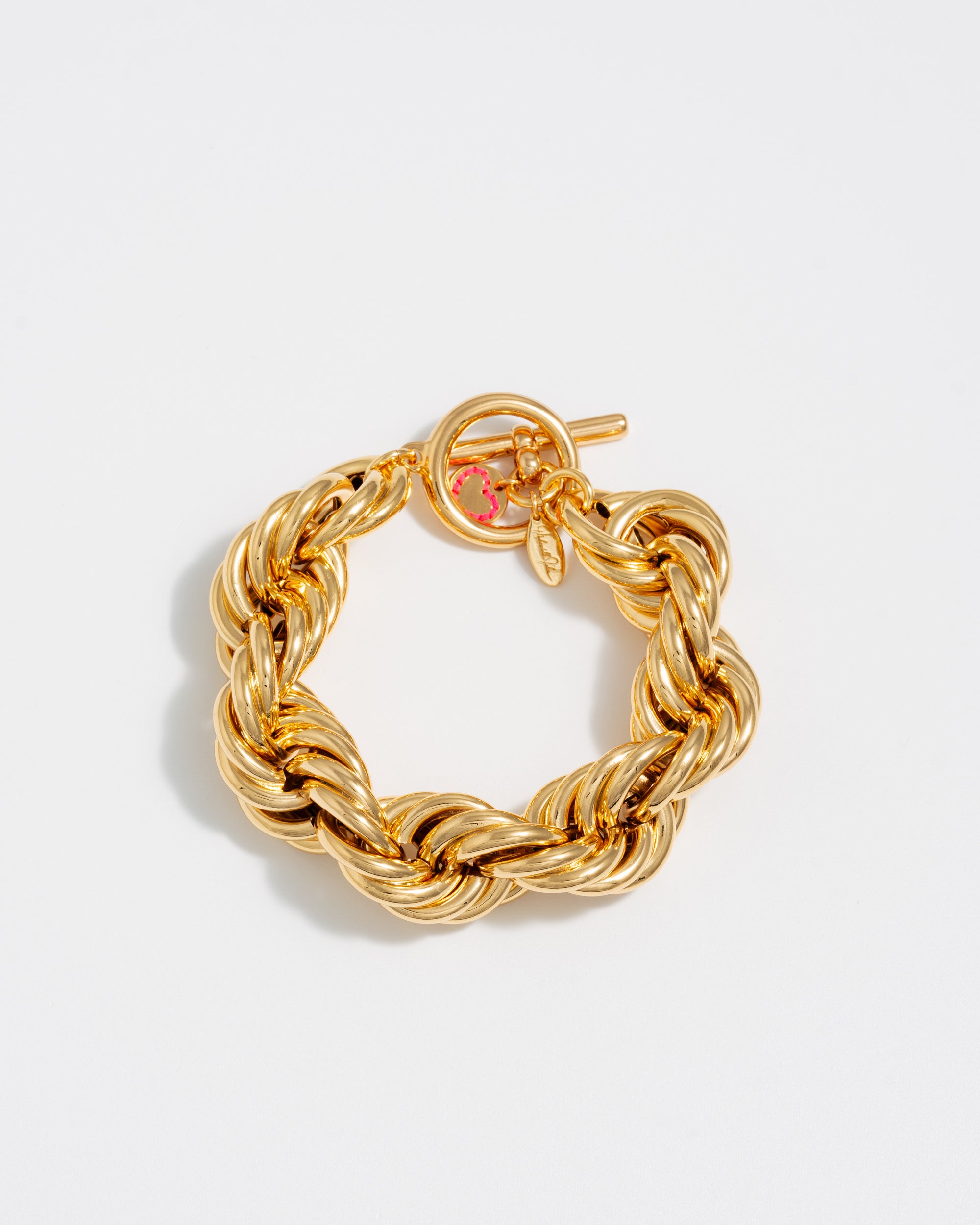 Roped in Jumbo Bracelet - Gold