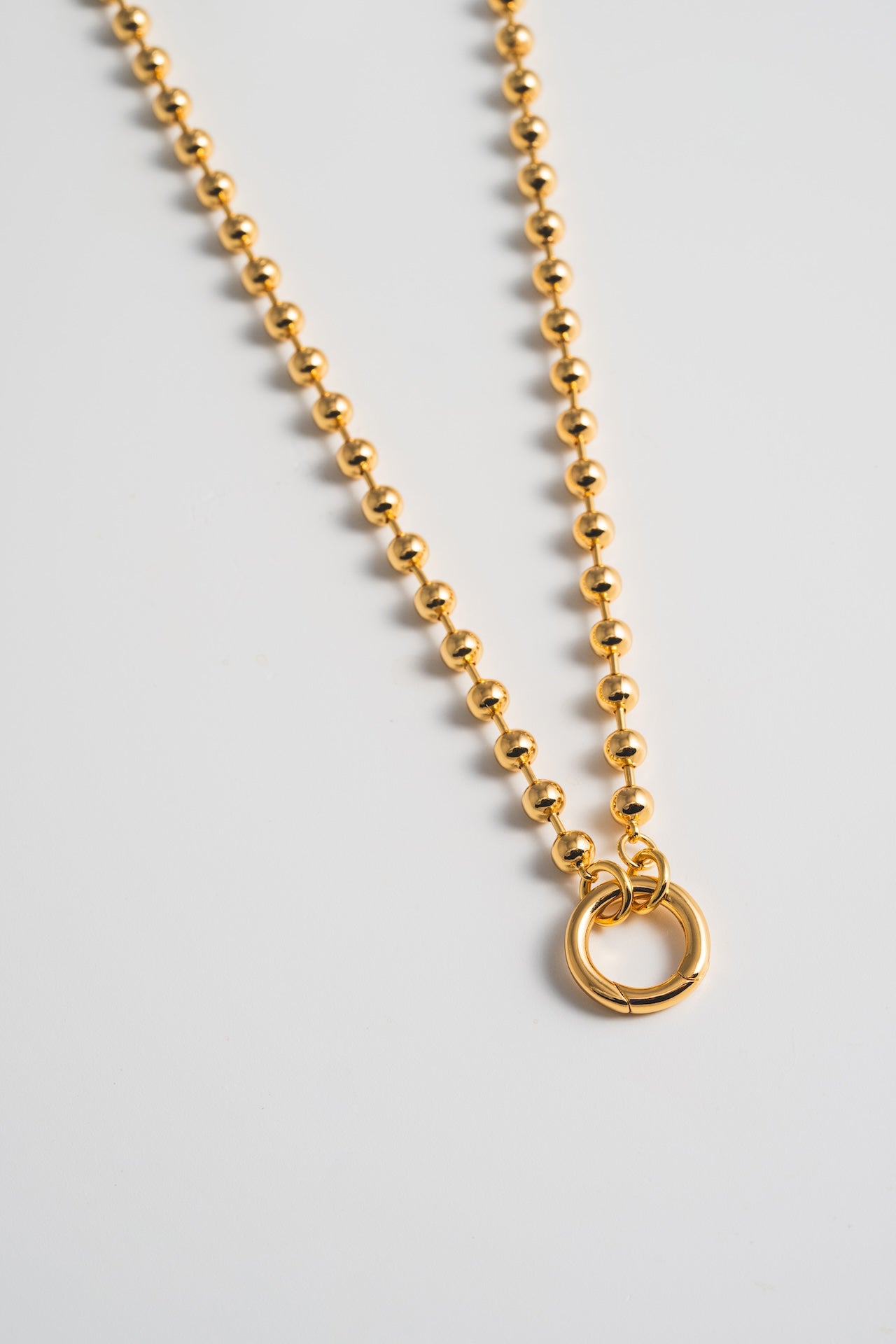Snow Drop Necklace - Gold