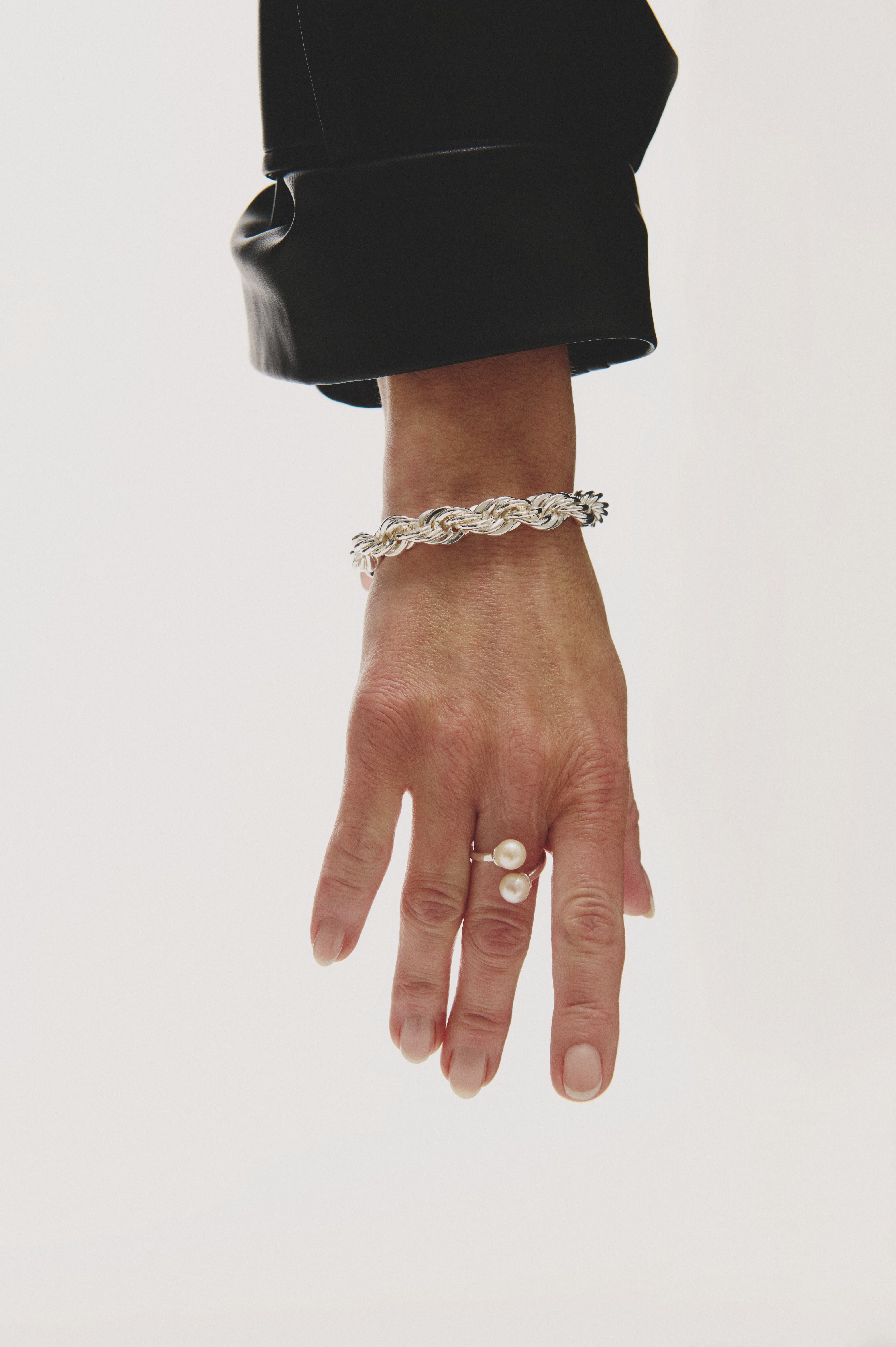 Roped In Bracelet - Silver