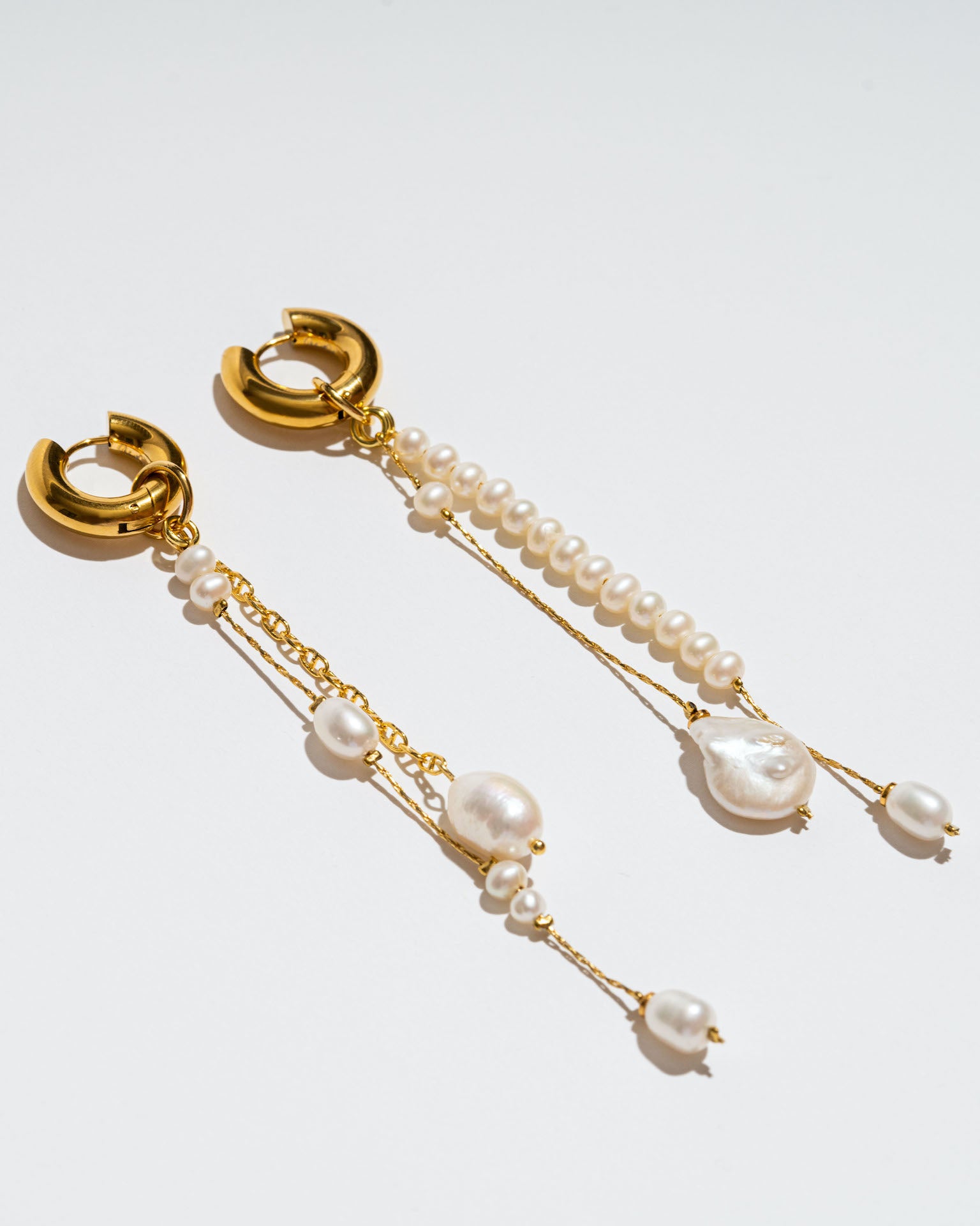 A Pearl Like Me Earrings - Gold