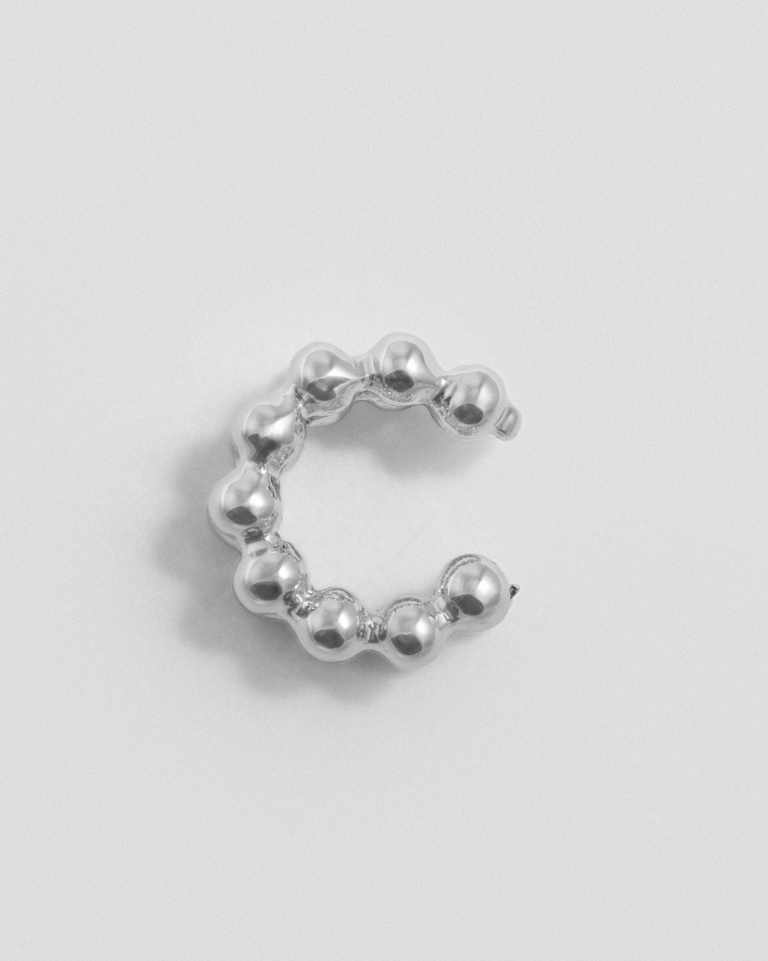 Double AG Ear Cuff - Silver
