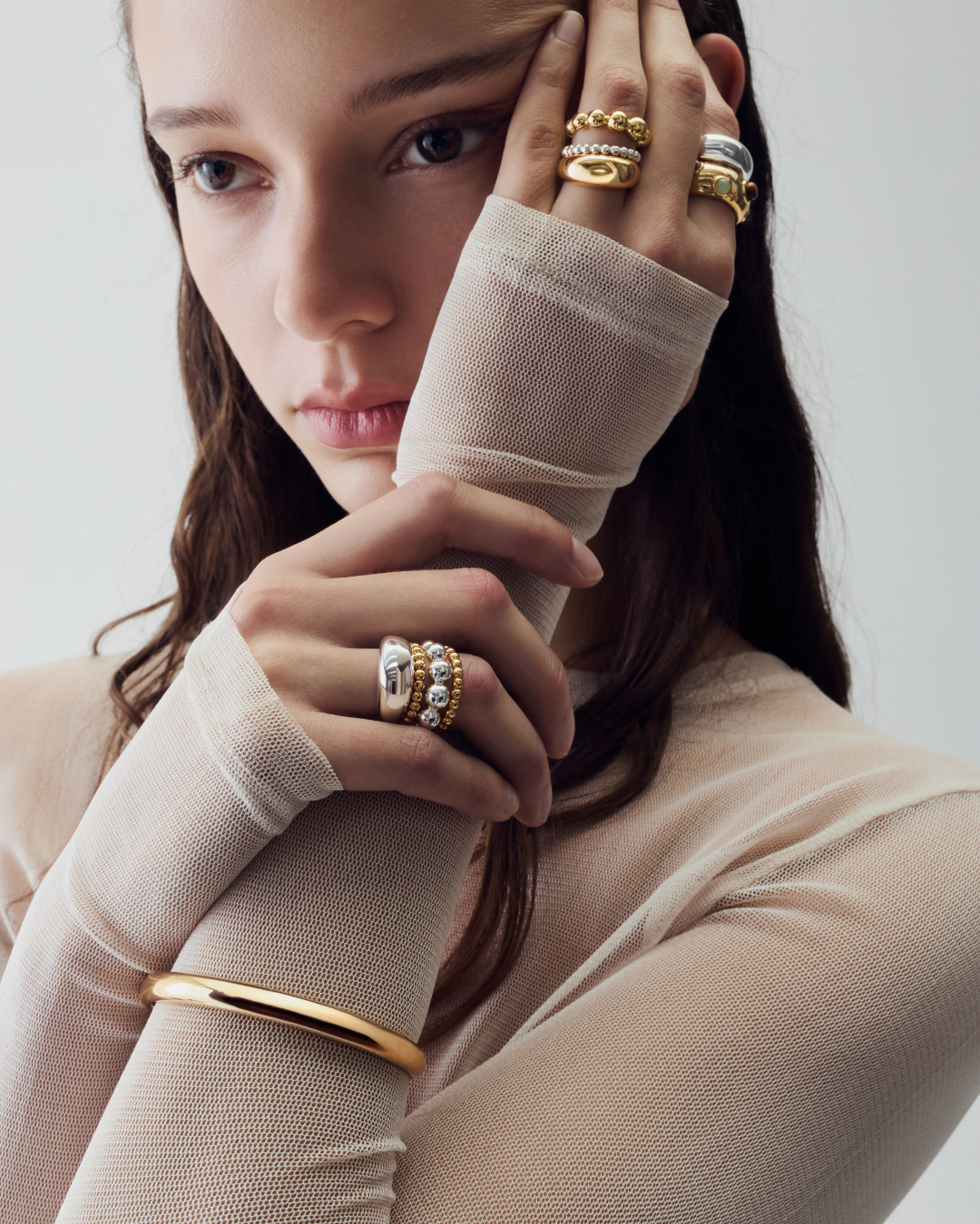 Curve Cuff - Gold