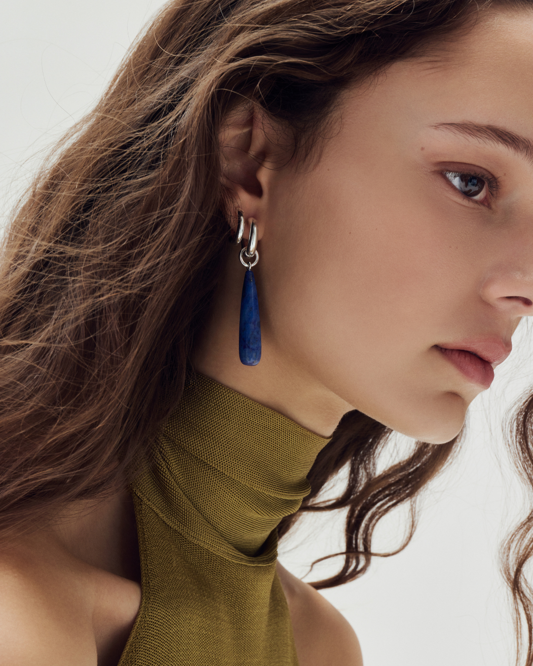 Lapis Lazuli Teardrop Earrings