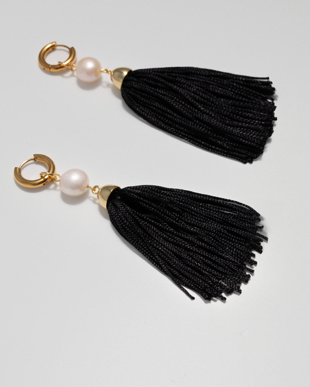 Pearl Whisper Earrings - Gold