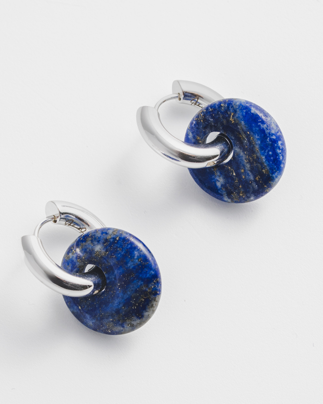 Lapis Lazuli Doughnut Hoops