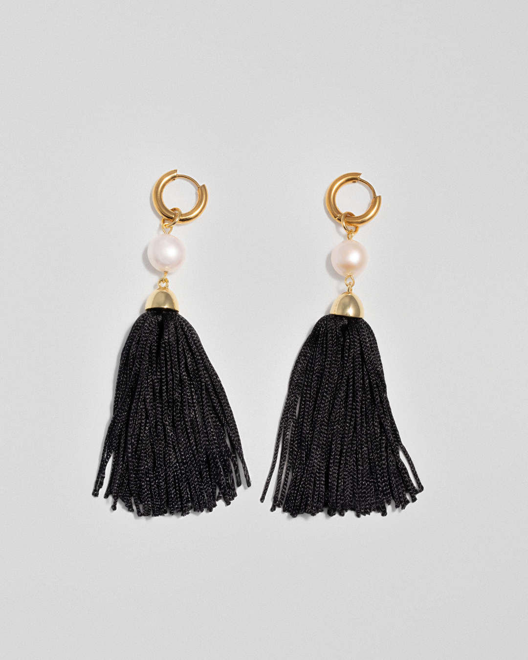 Pearl Whisper Earrings - Gold