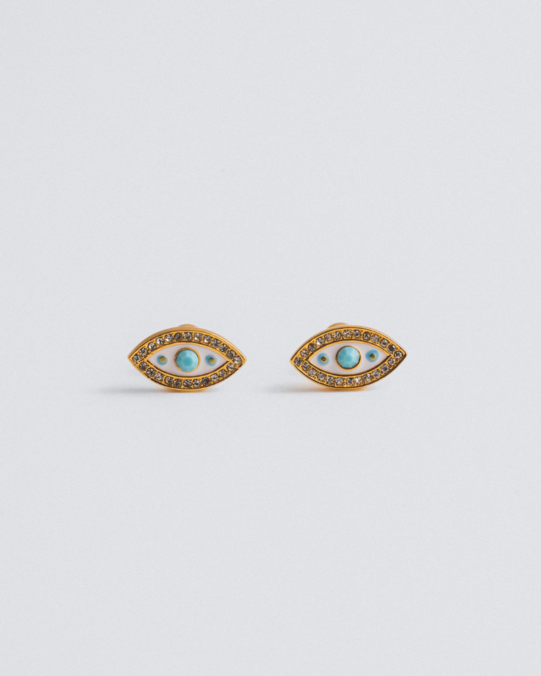 Turquoise Evil Eye Studs