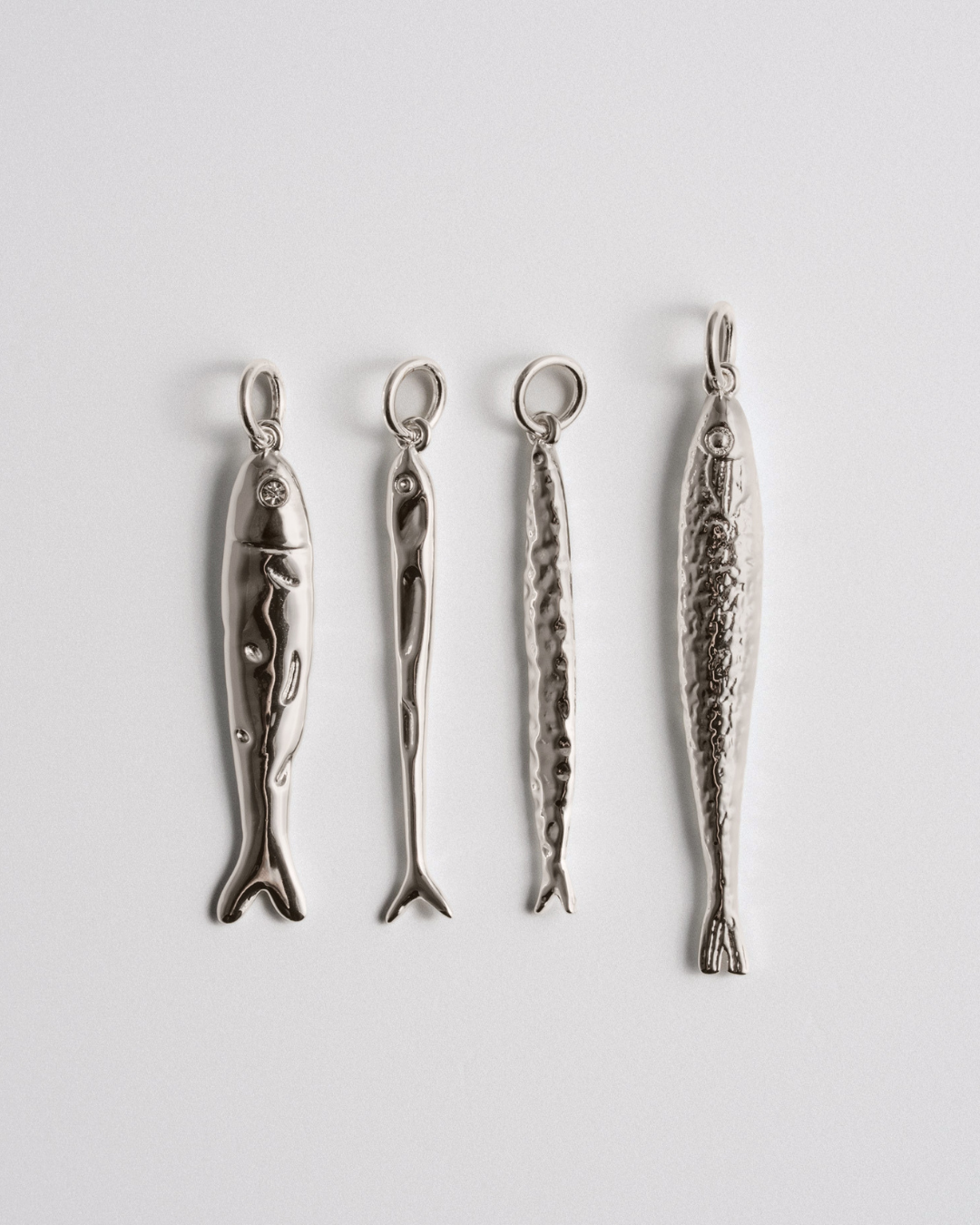 Pescado Charms - Silver