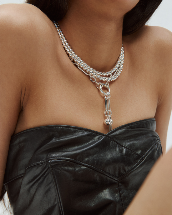 AG Mini Necklace - Silver