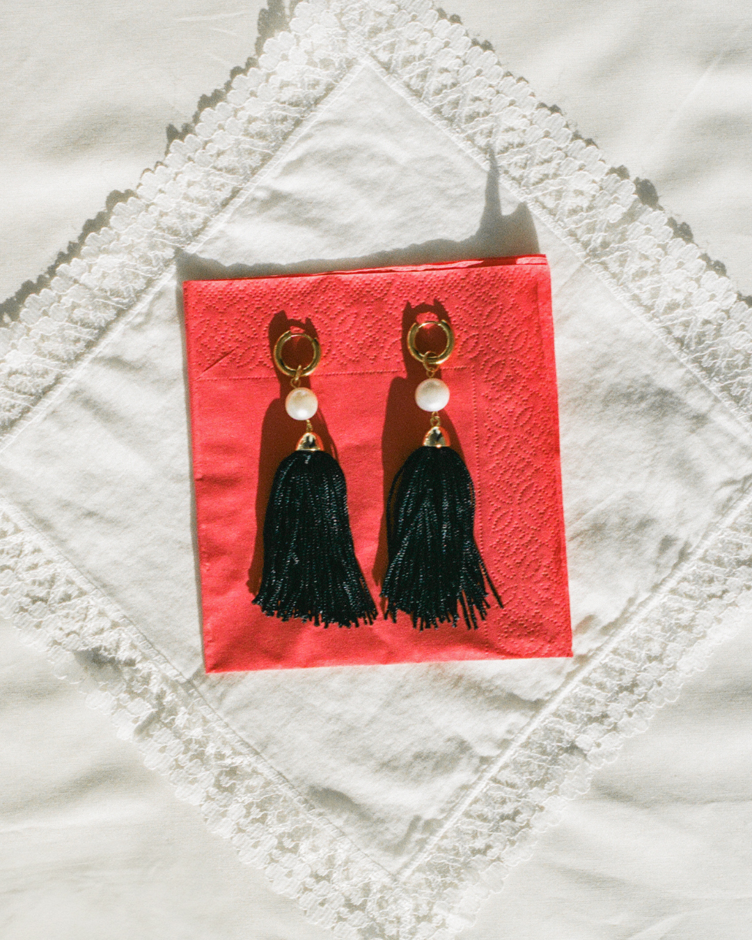 Pearl Whisper Earrings - Gold