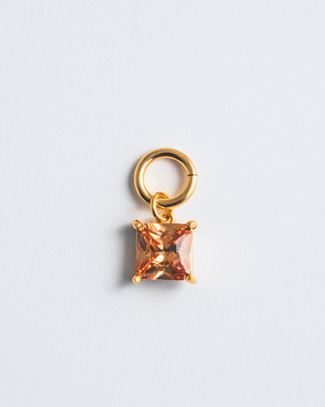 Birthstone Charm - Gold
