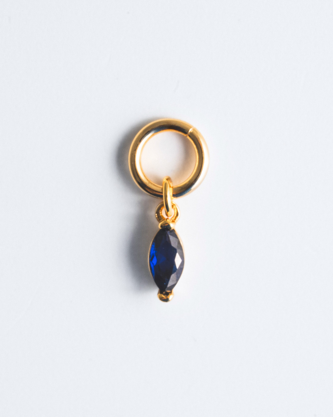 Birthstone Charm - Gold