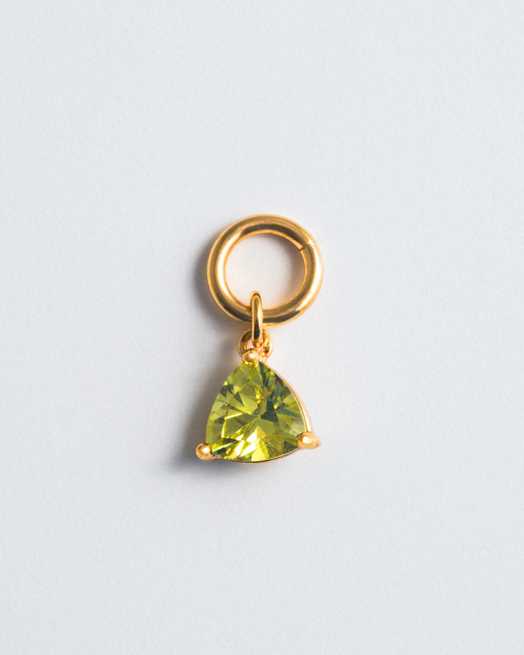 Birthstone Charm - Gold