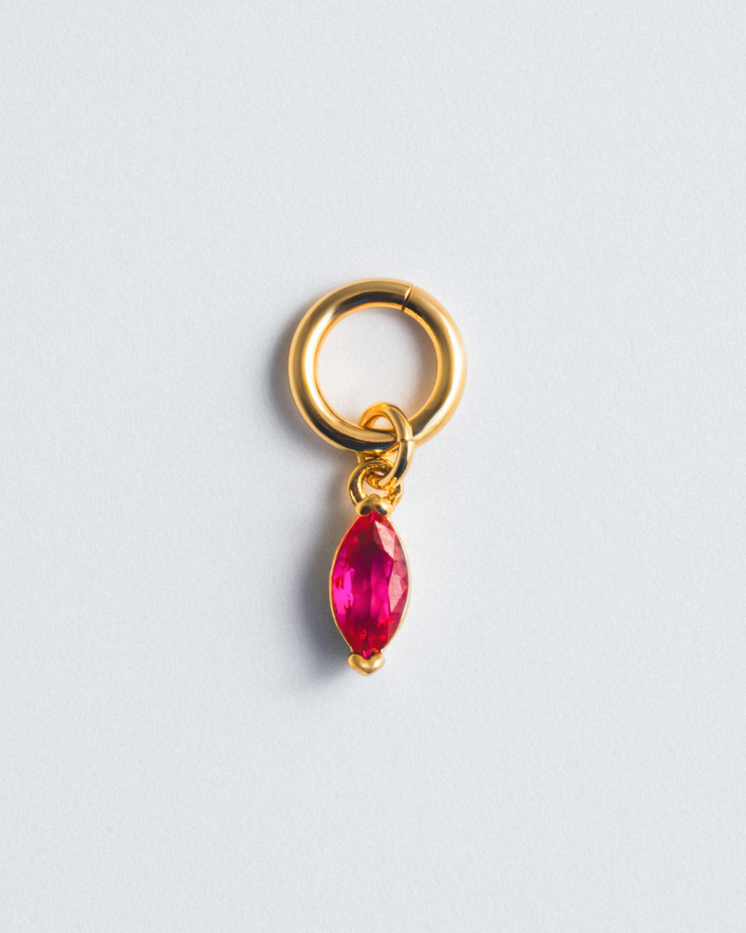 Birthstone Charm - Gold