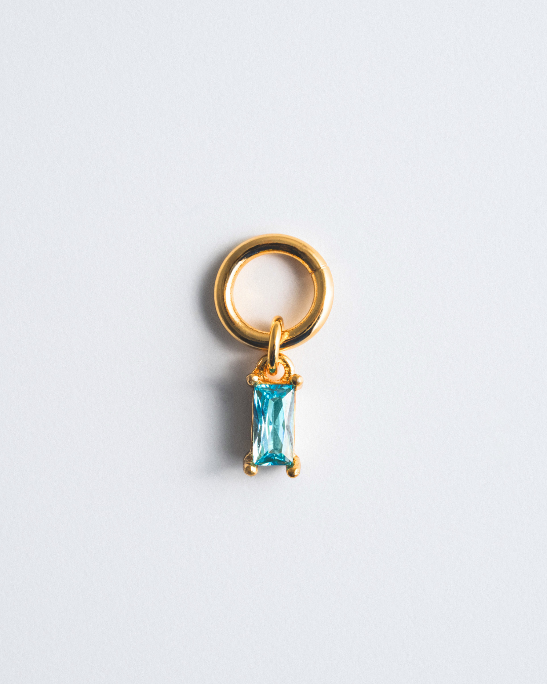 Birthstone Charm - Gold