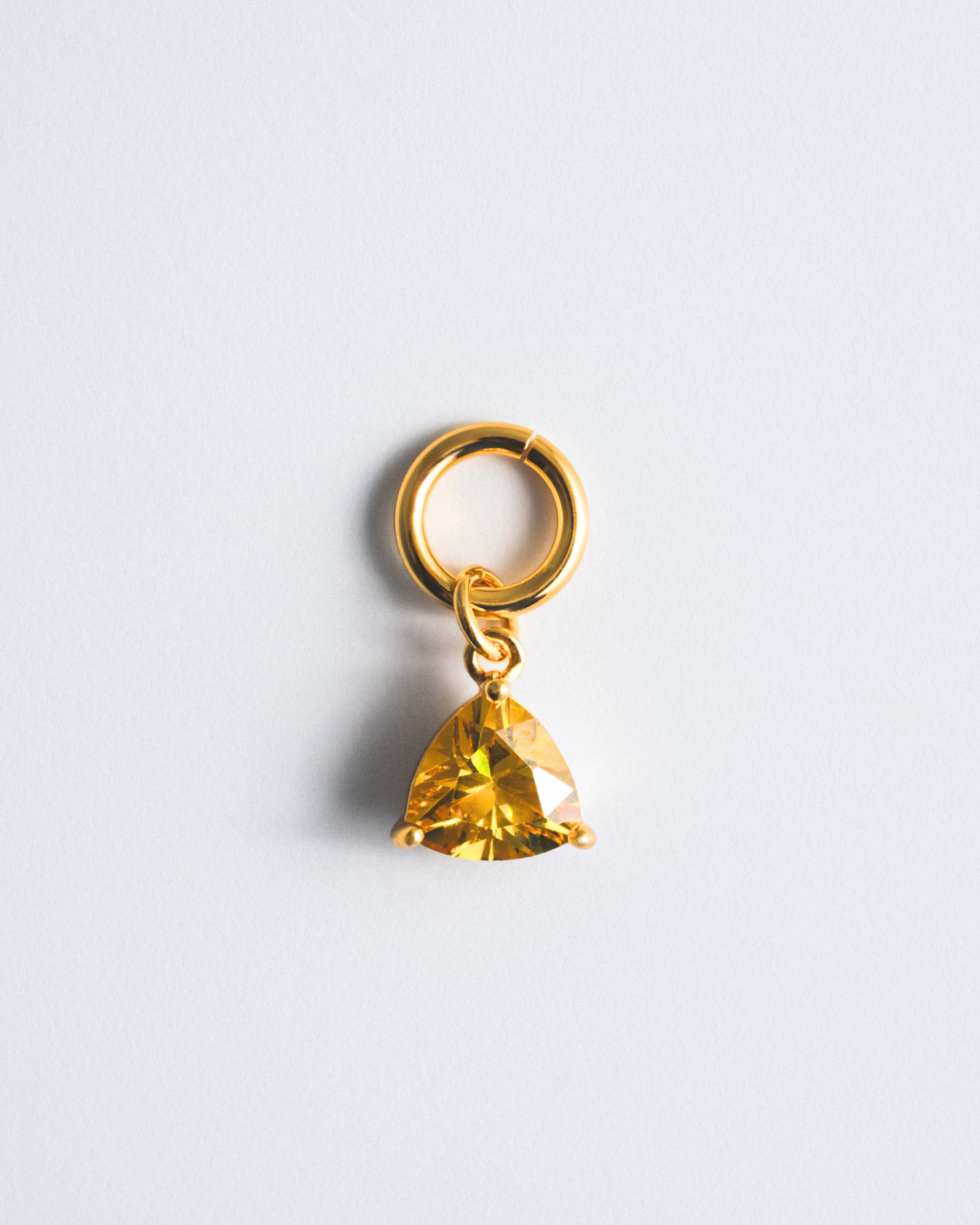 Birthstone Charm - Gold