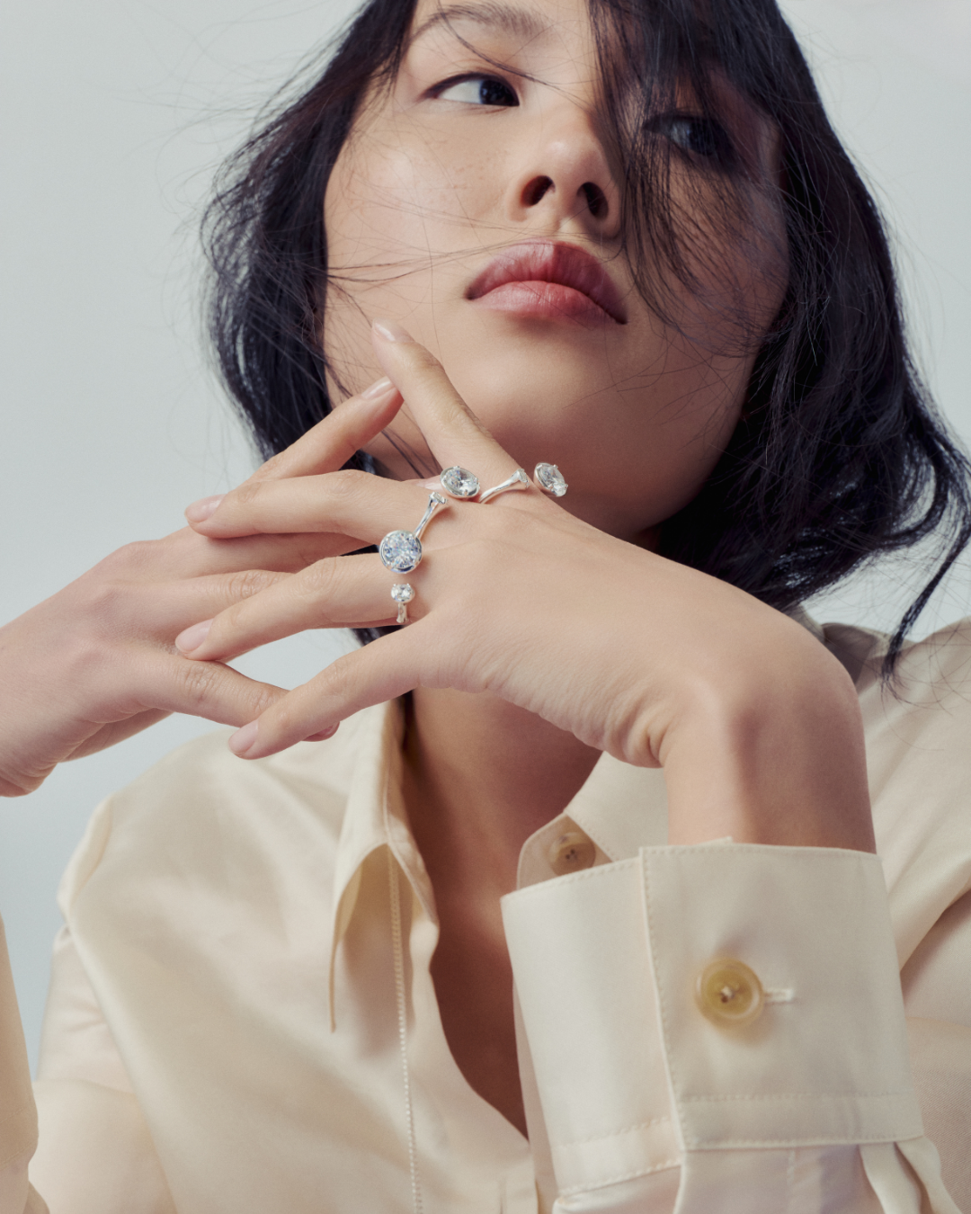 Toi et Moi Ring - Silver