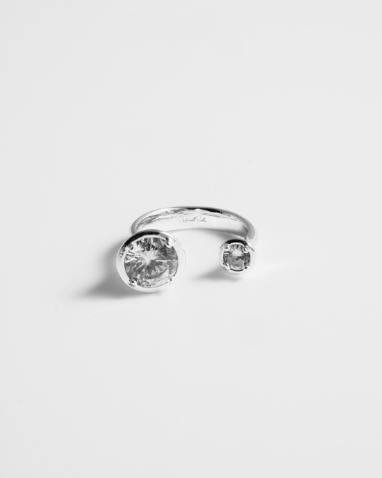 Toi et Moi Ring - Silver